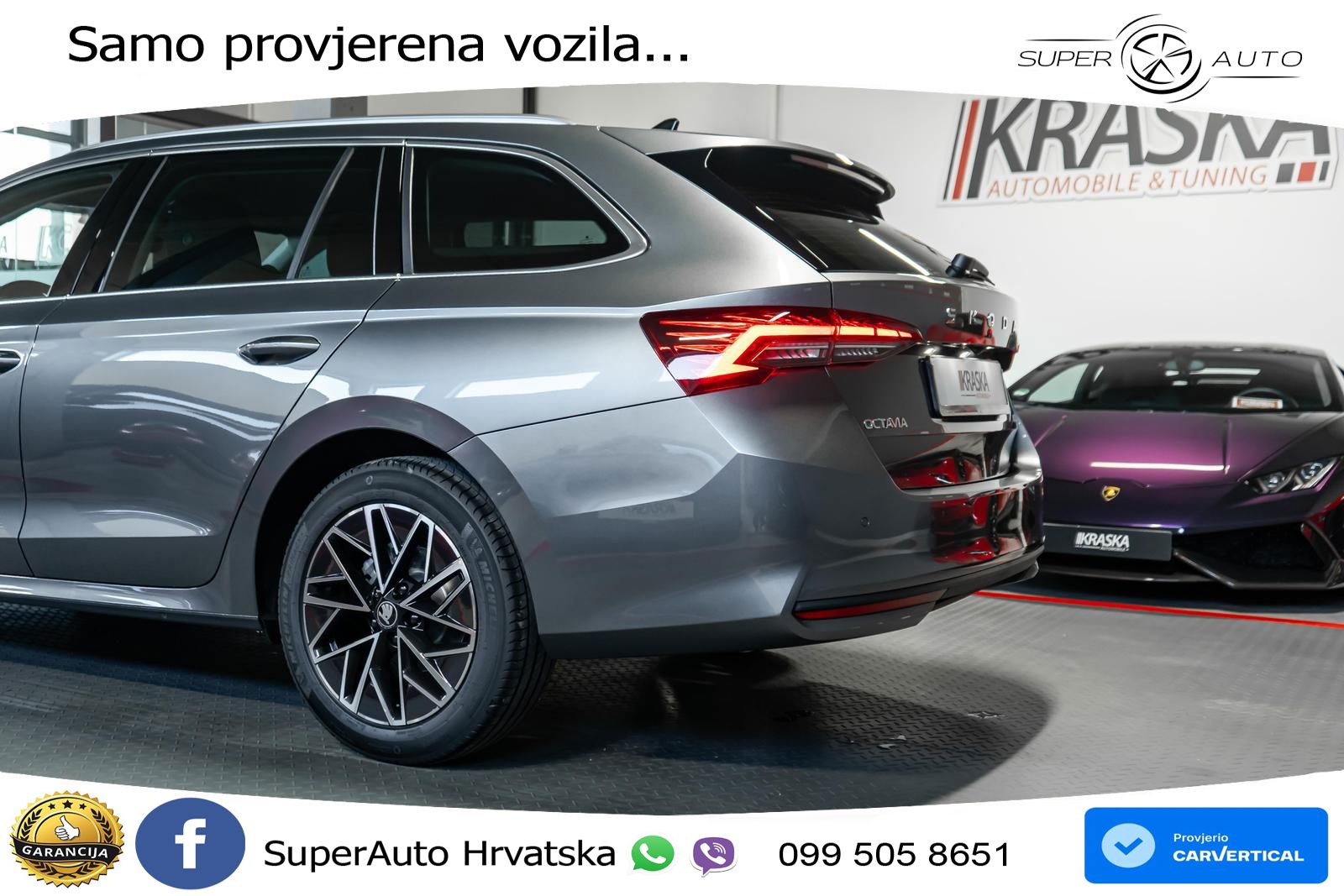 Škoda Octavia Combi 1.5 TSI (150 KS) DSG Selection LED+GR SJED+ACC