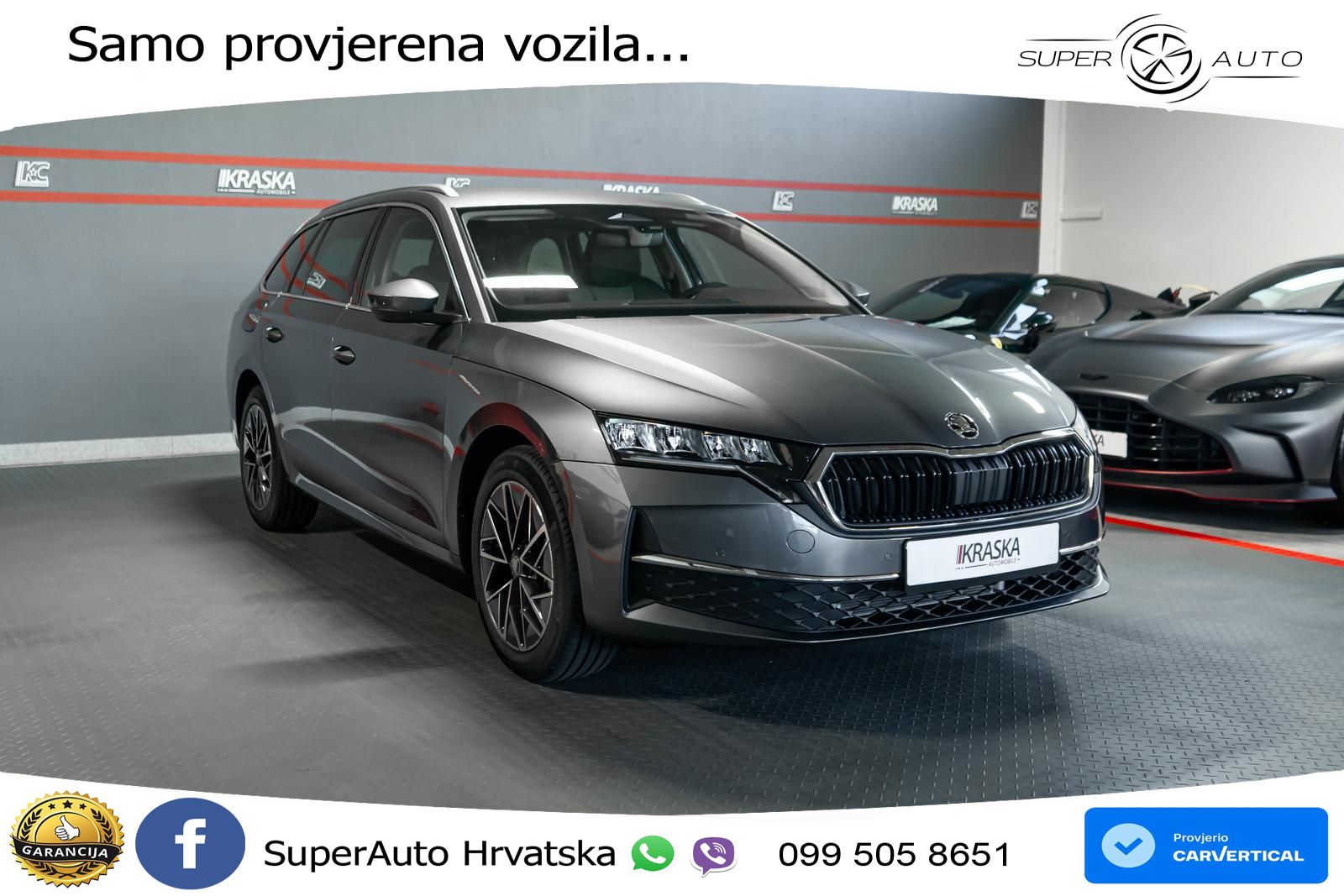 Škoda Octavia Combi 1.5 TSI (150 KS) DSG Selection LED+GR SJED+ACC