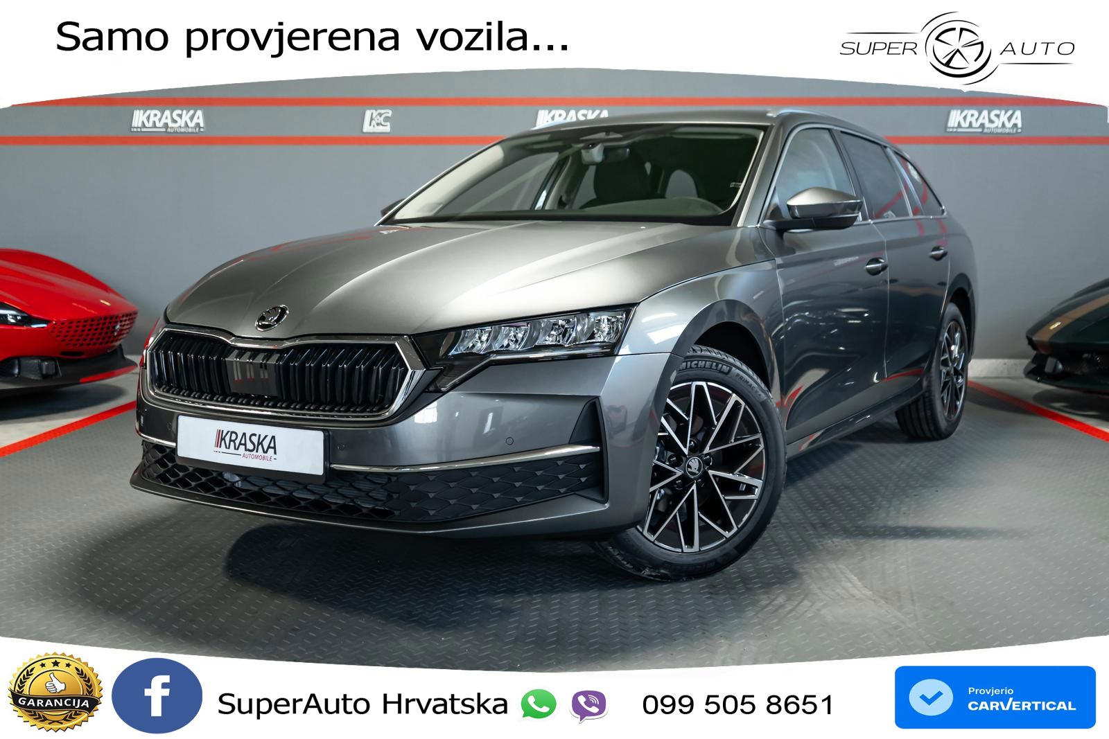 Škoda Octavia Combi 1.5 TSI (150 KS) DSG Selection LED+GR SJED+ACC