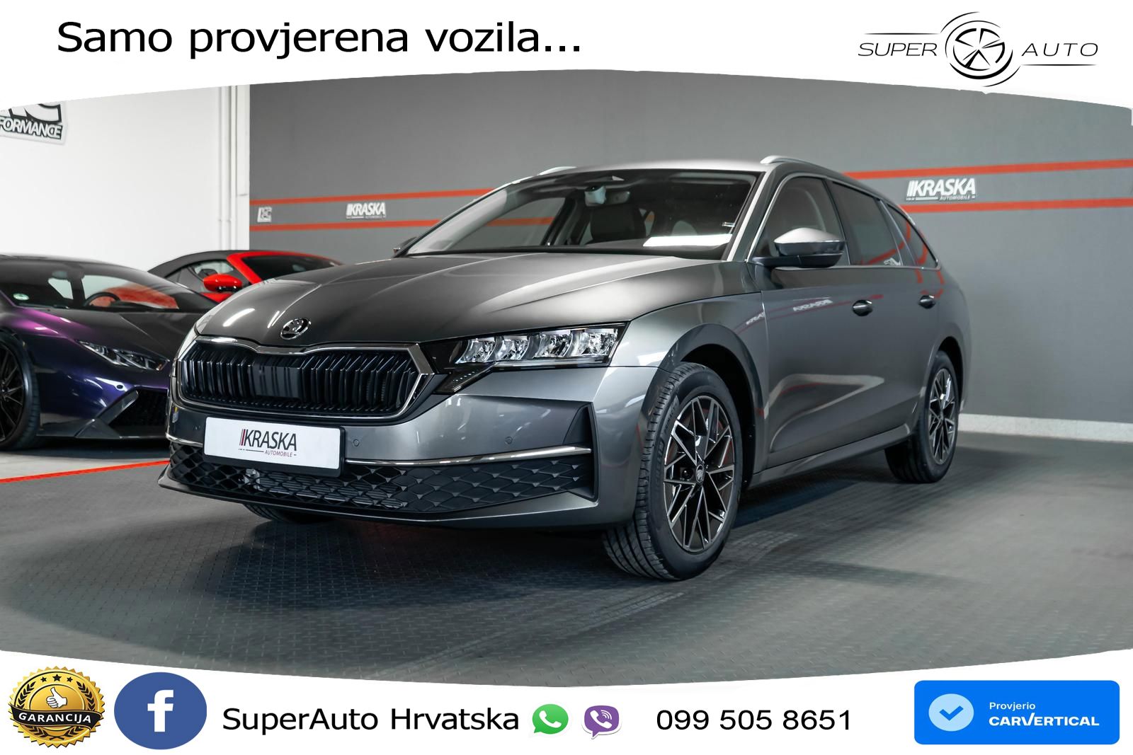 Škoda Octavia Combi 1.5 TSI (150 KS) DSG Selection LED+GR SJED+ACC