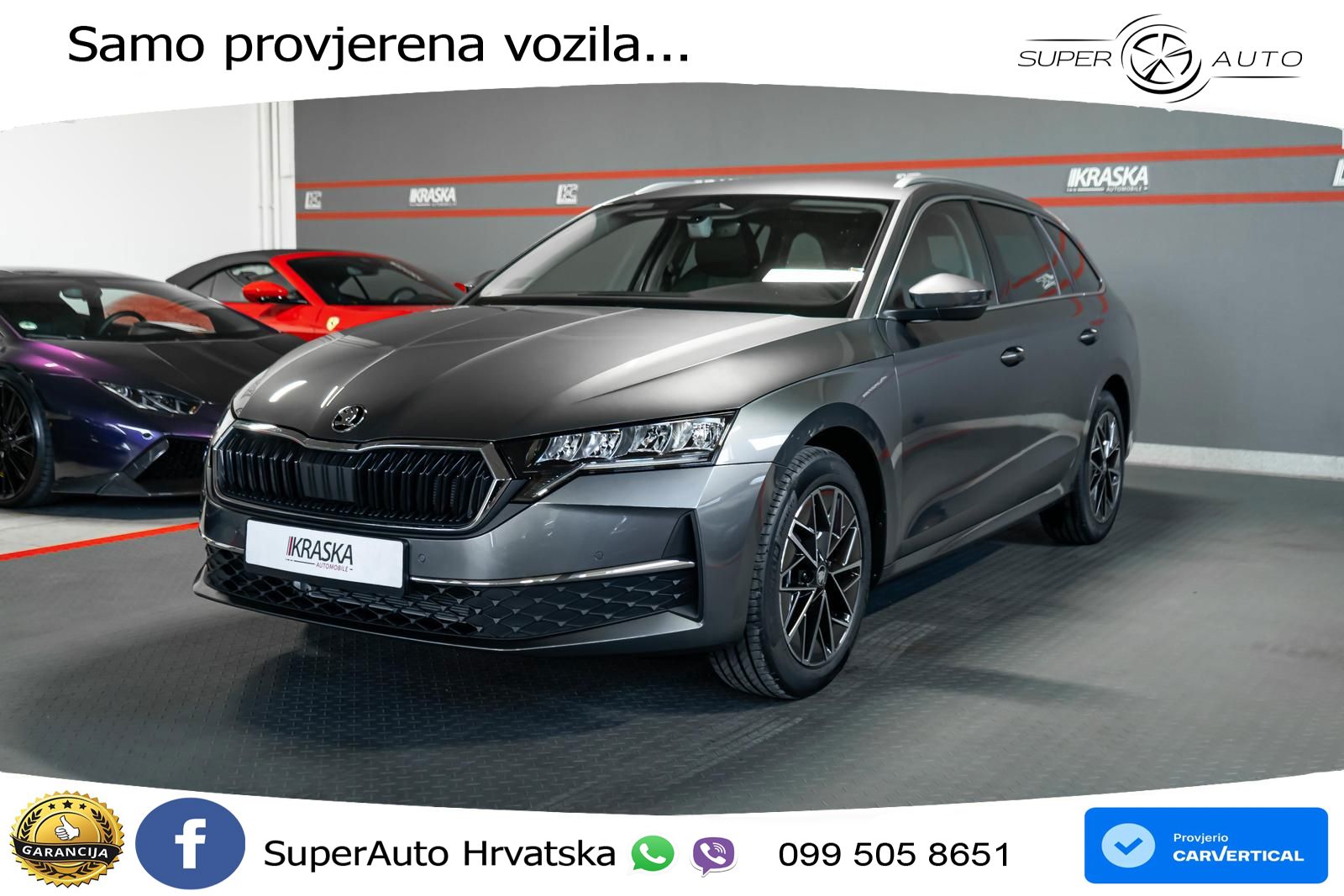 Škoda Octavia Combi 1.5 TSI (150 KS) DSG Selection LED+GR SJED+ACC