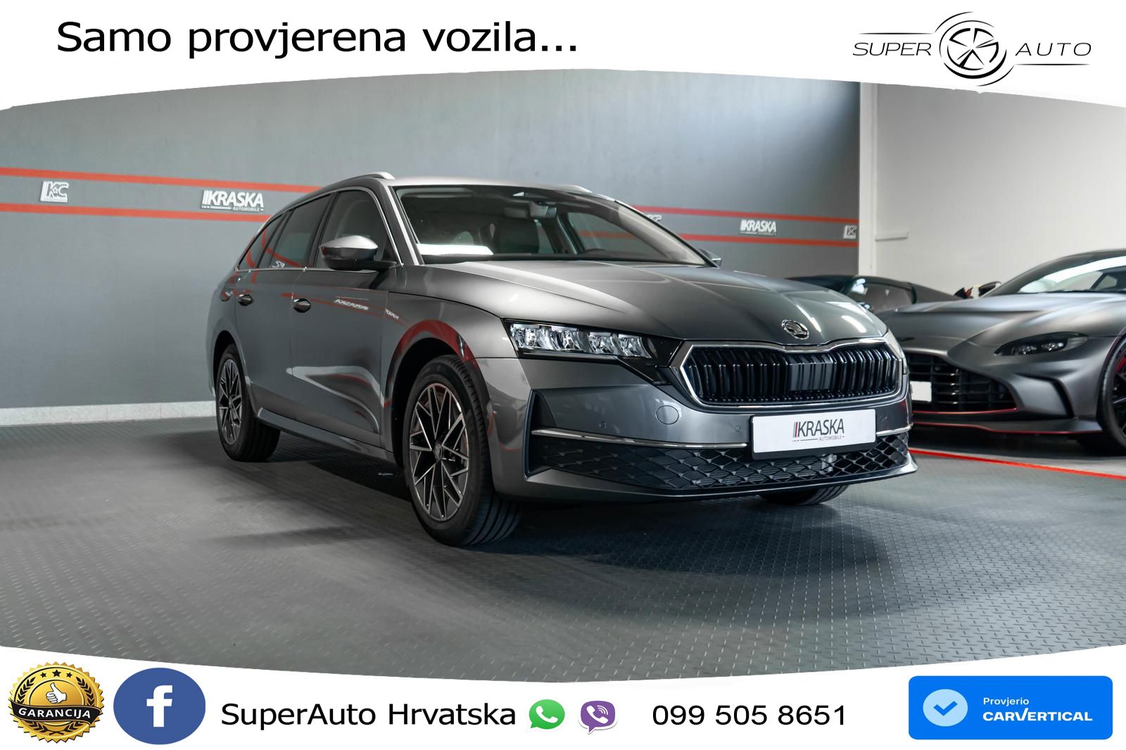Škoda Octavia Combi 1.5 TSI (150 KS) DSG Selection LED+GR SJED+ACC