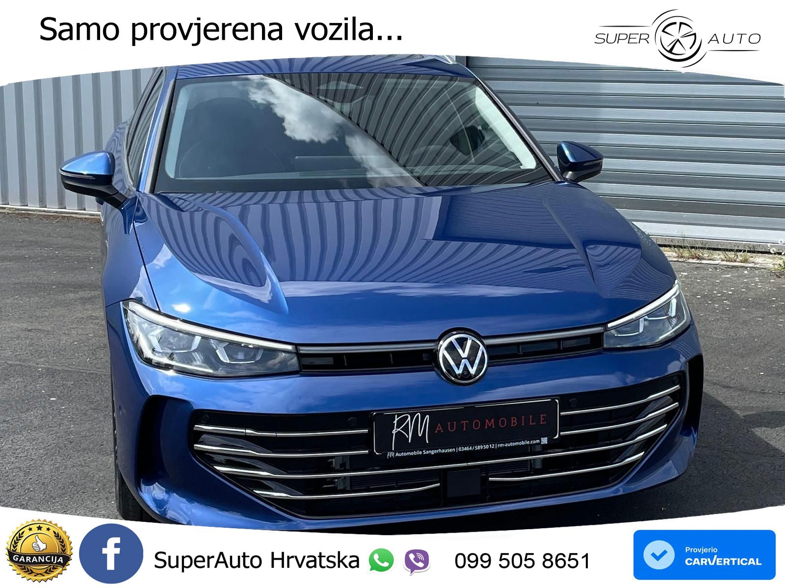 Volkswagen Passat Variant 1.5 TSI (204 KS) eHybrid DSG Elegance LED+GR SJED+ACC