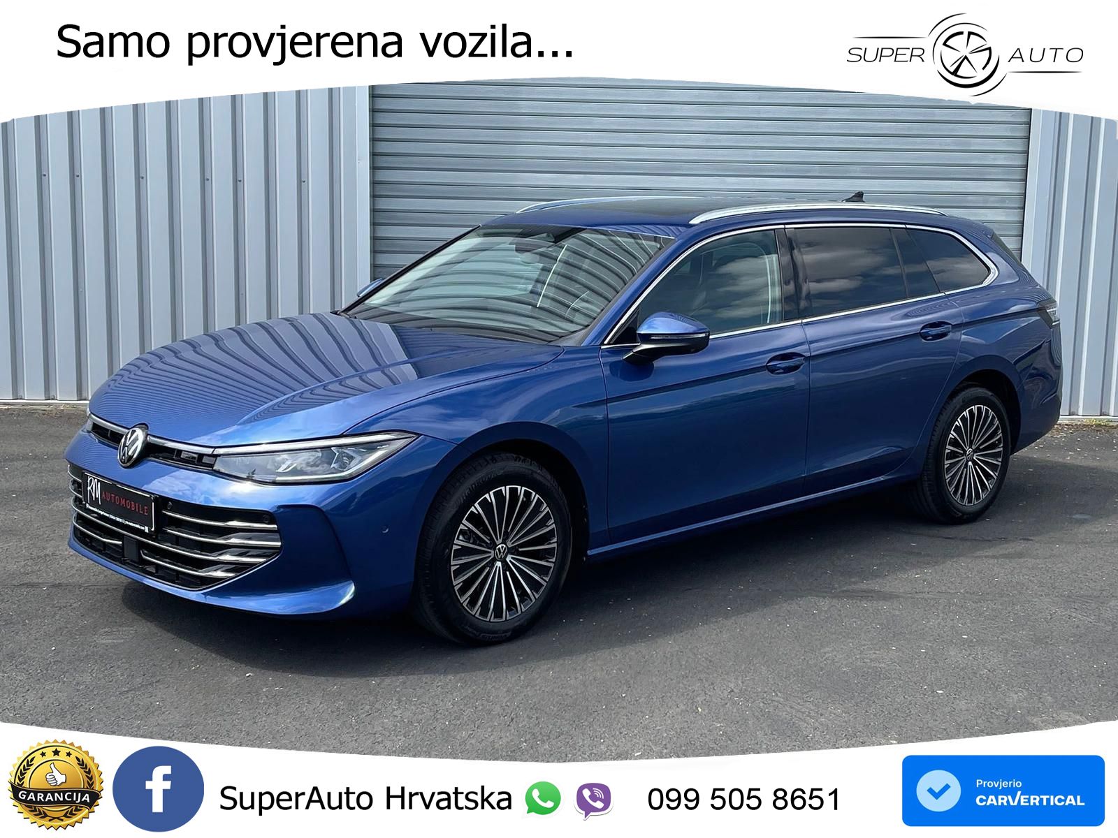 Volkswagen Passat Variant 1.5 TSI (204 KS) eHybrid DSG Elegance LED+GR SJED+ACC