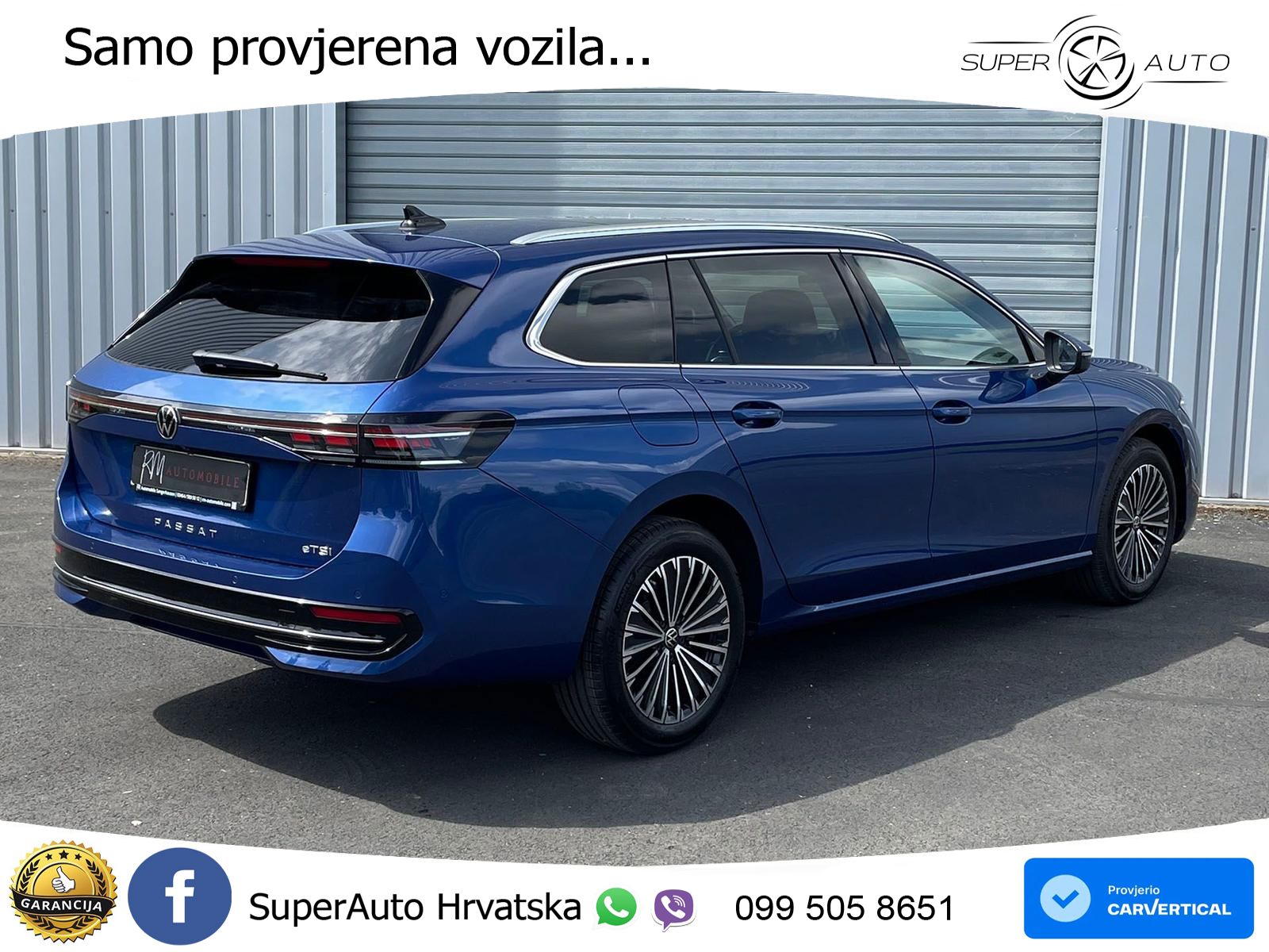 Volkswagen Passat Variant 1.5 TSI (204 KS) eHybrid DSG Elegance LED+GR SJED+ACC