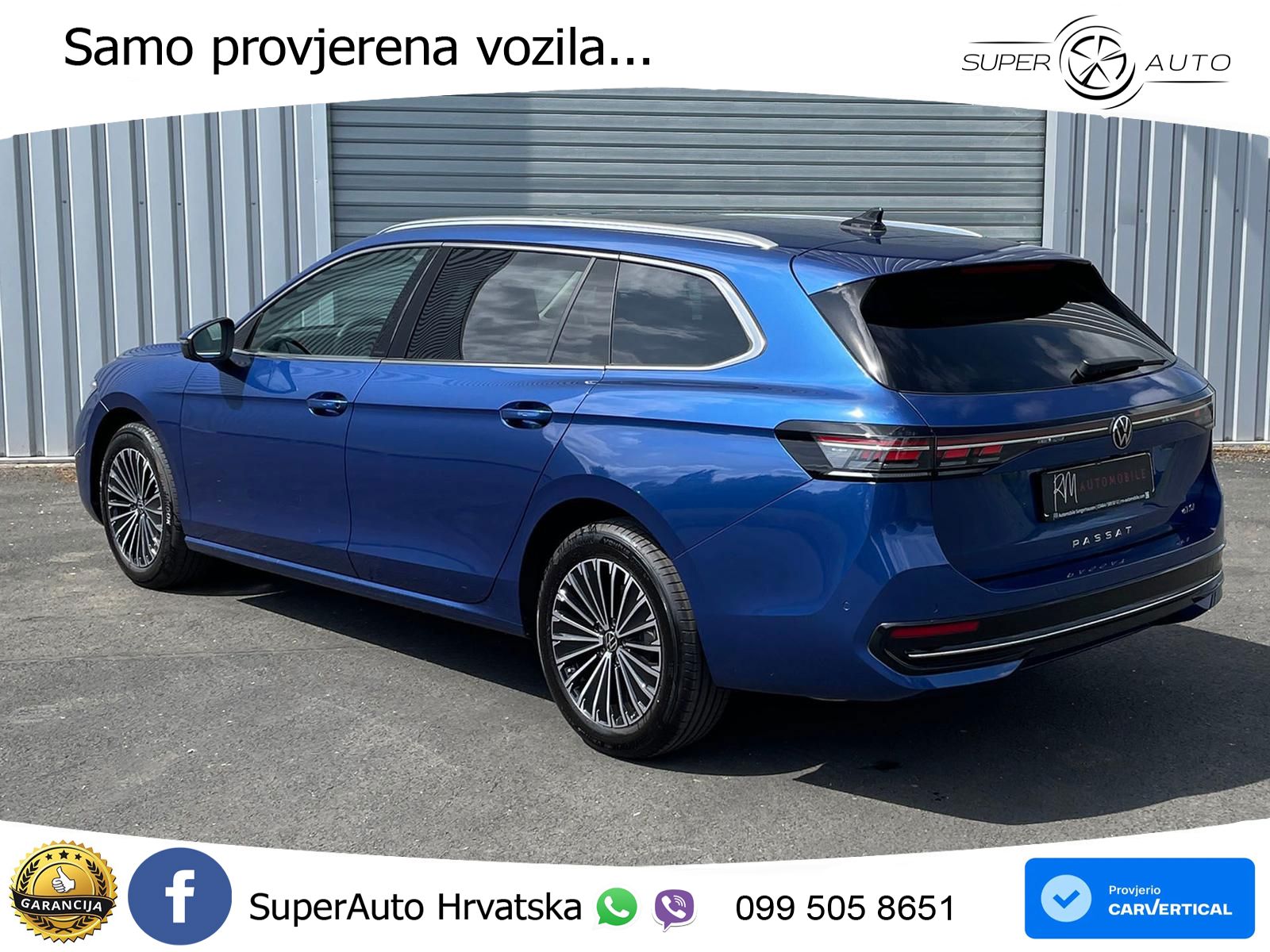 Volkswagen Passat Variant 1.5 TSI (204 KS) eHybrid DSG Elegance LED+GR SJED+ACC