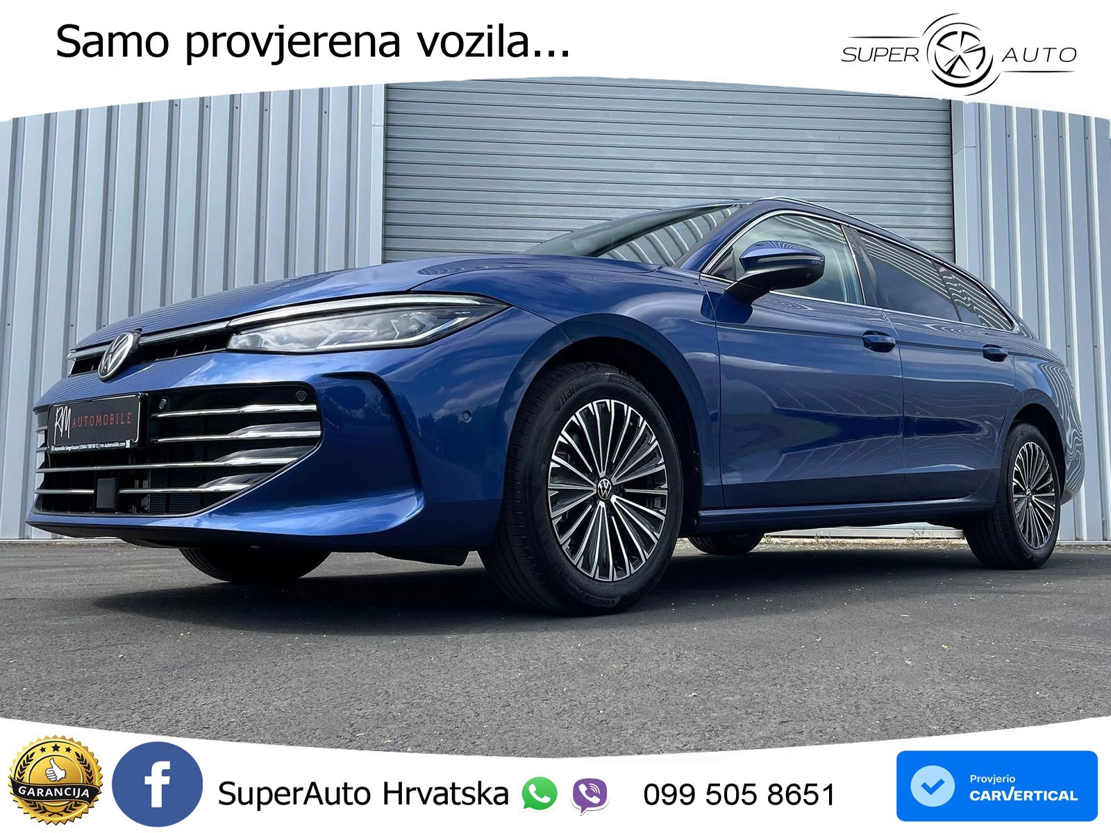 Volkswagen Passat Variant 1.5 TSI (204 KS) eHybrid DSG Elegance LED+GR SJED+ACC