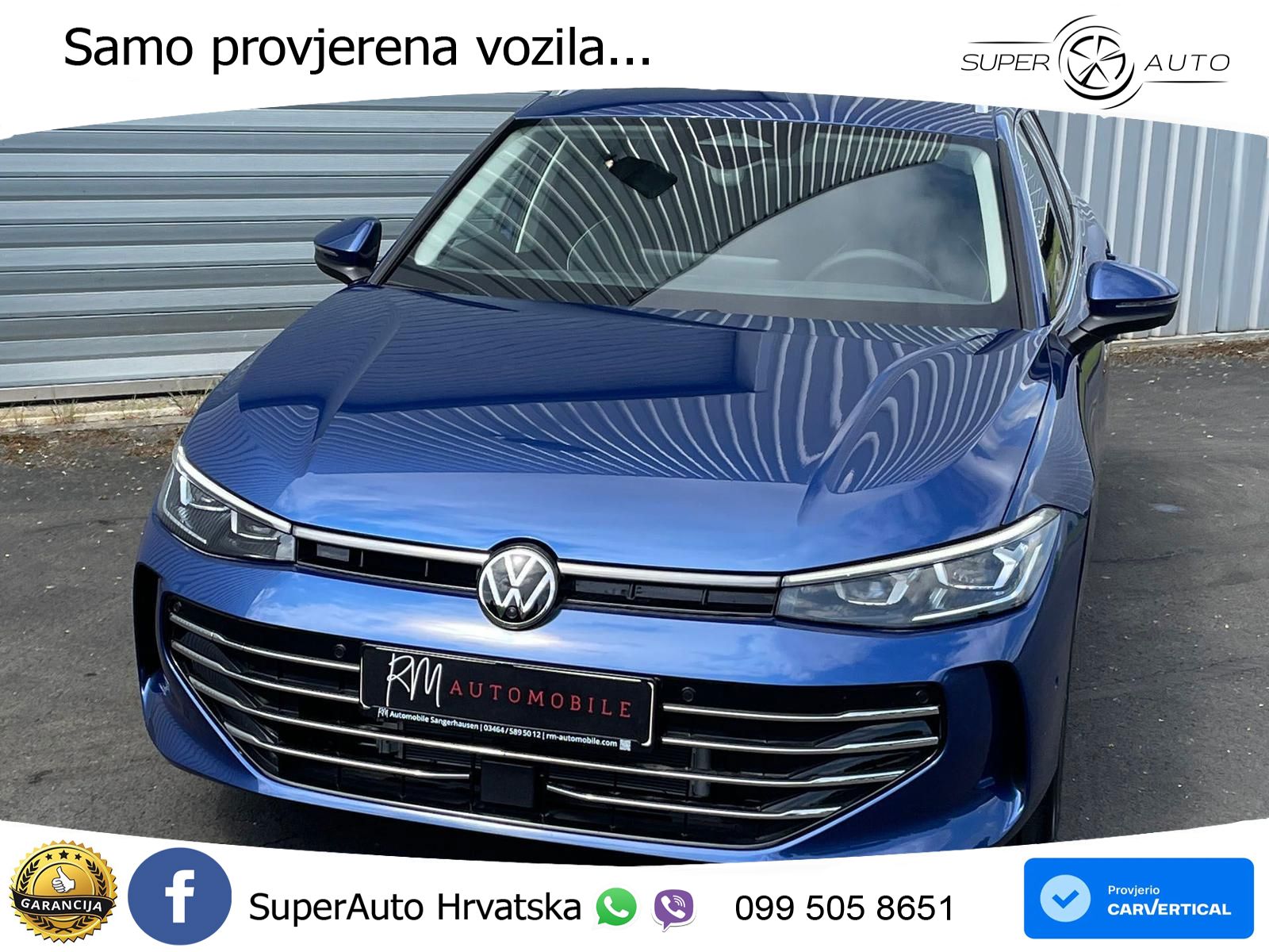 Volkswagen Passat Variant 1.5 TSI (204 KS) eHybrid DSG Elegance LED+GR SJED+ACC
