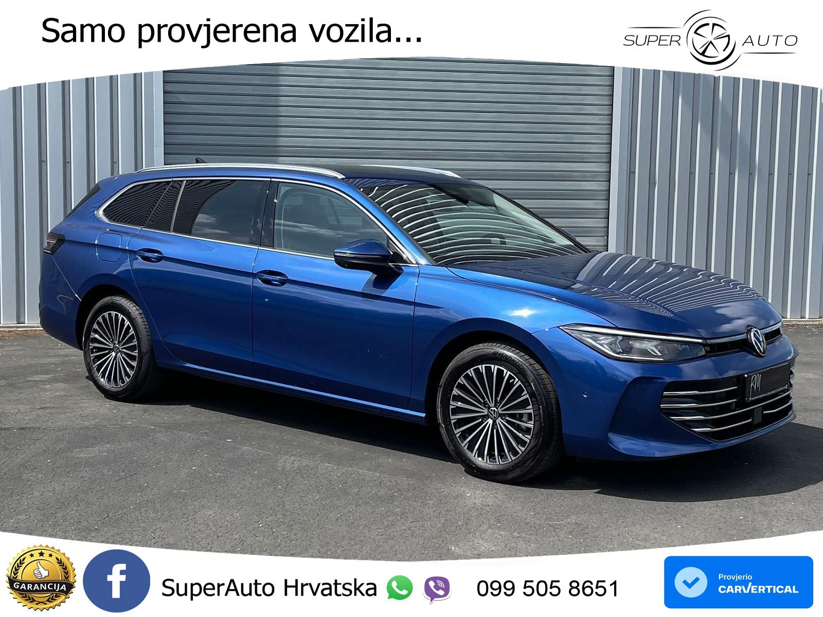 Volkswagen Passat Variant 1.5 TSI (204 KS) eHybrid DSG Elegance LED+GR SJED+ACC