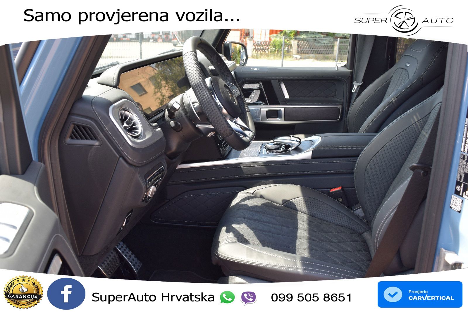 Mercedes AMG G 63 Long V8 (585 KS) 4MATIC 9G-TRONIC AMG SPEEDSHIFT TCT Superior LED+GR SJED+ACC