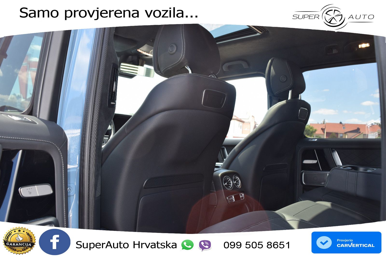 Mercedes AMG G 63 Long V8 (585 KS) 4MATIC 9G-TRONIC AMG SPEEDSHIFT TCT Superior LED+GR SJED+ACC