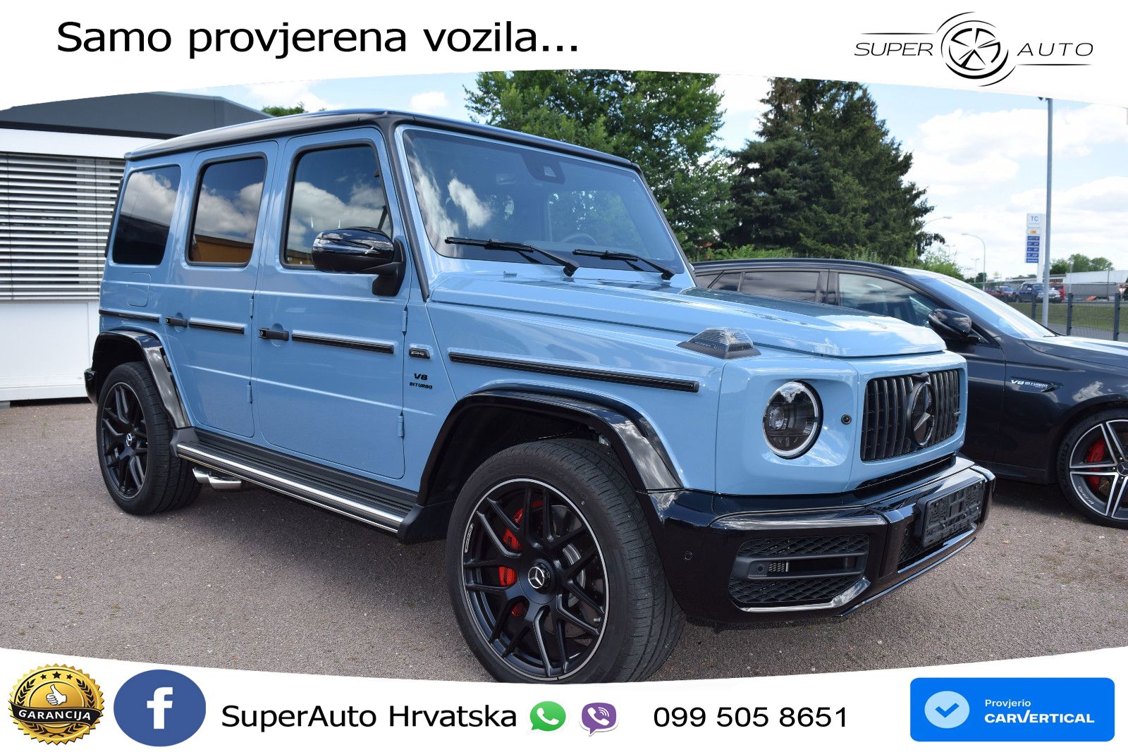 Mercedes AMG G 63 Long V8 (585 KS) 4MATIC 9G-TRONIC AMG SPEEDSHIFT TCT Superior LED+GR SJED+ACC