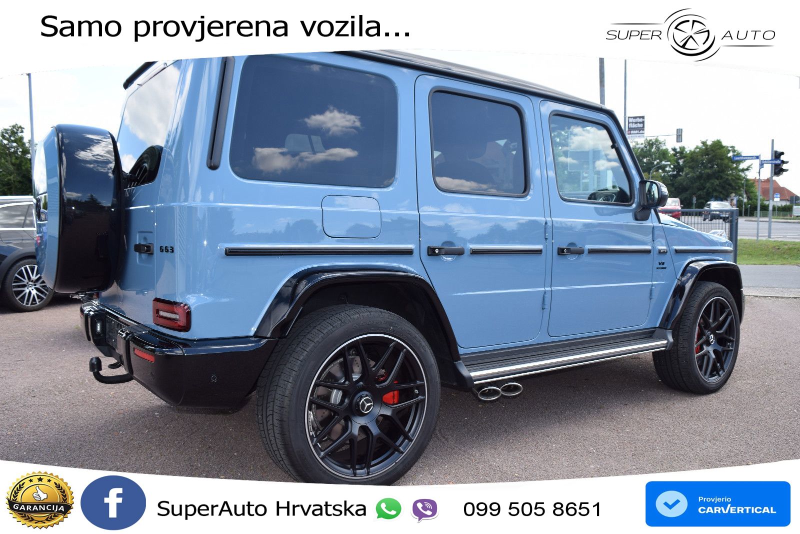 Mercedes AMG G 63 Long V8 (585 KS) 4MATIC 9G-TRONIC AMG SPEEDSHIFT TCT Superior LED+GR SJED+ACC