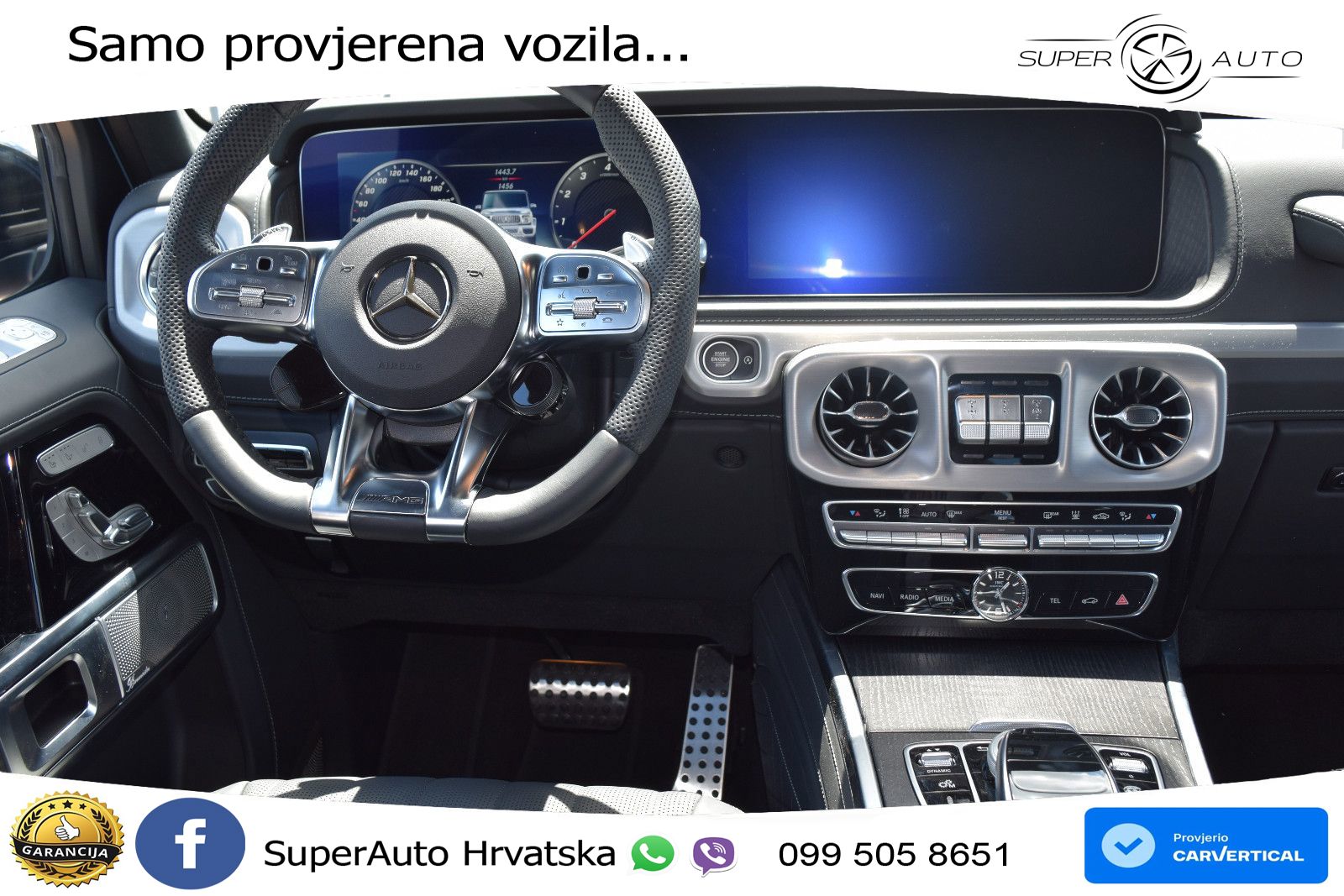 Mercedes AMG G 63 Long V8 (585 KS) 4MATIC 9G-TRONIC AMG SPEEDSHIFT TCT Superior LED+GR SJED+ACC