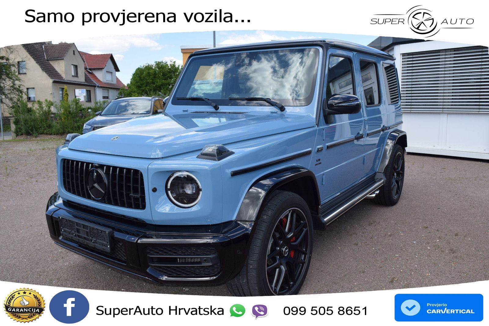 Mercedes AMG G 63 Long V8 (585 KS) 4MATIC 9G-TRONIC AMG SPEEDSHIFT TCT Superior LED+GR SJED+ACC