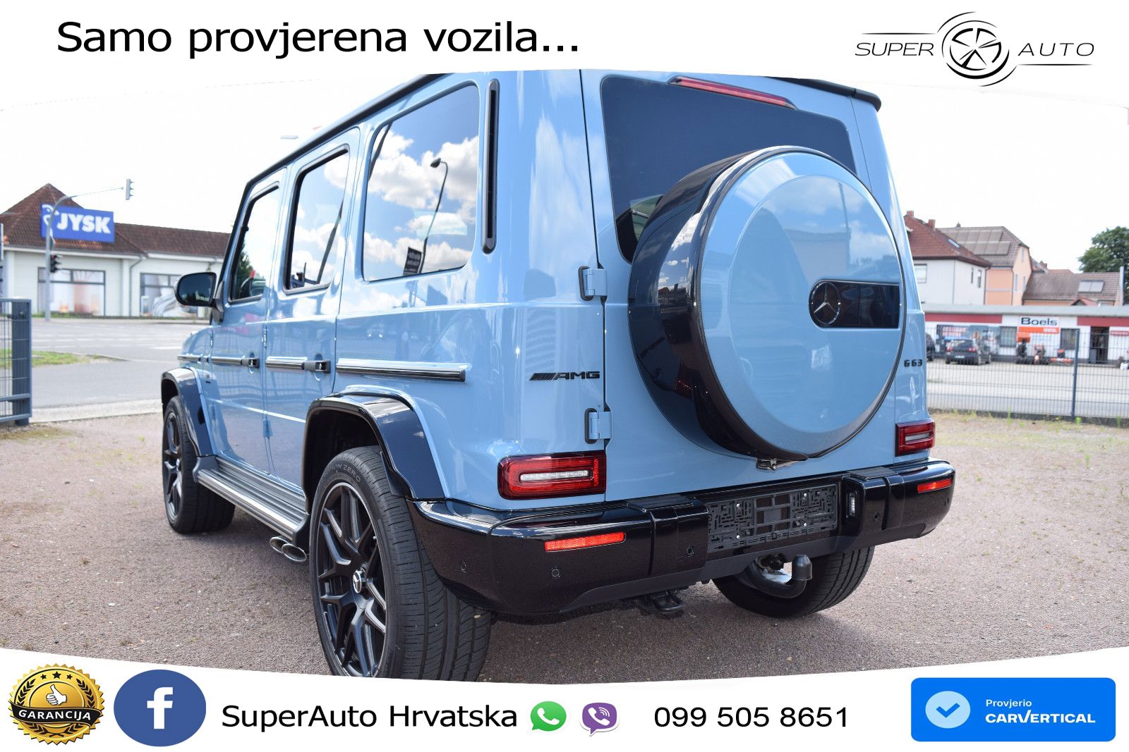 Mercedes AMG G 63 Long V8 (585 KS) 4MATIC 9G-TRONIC AMG SPEEDSHIFT TCT Superior LED+GR SJED+ACC