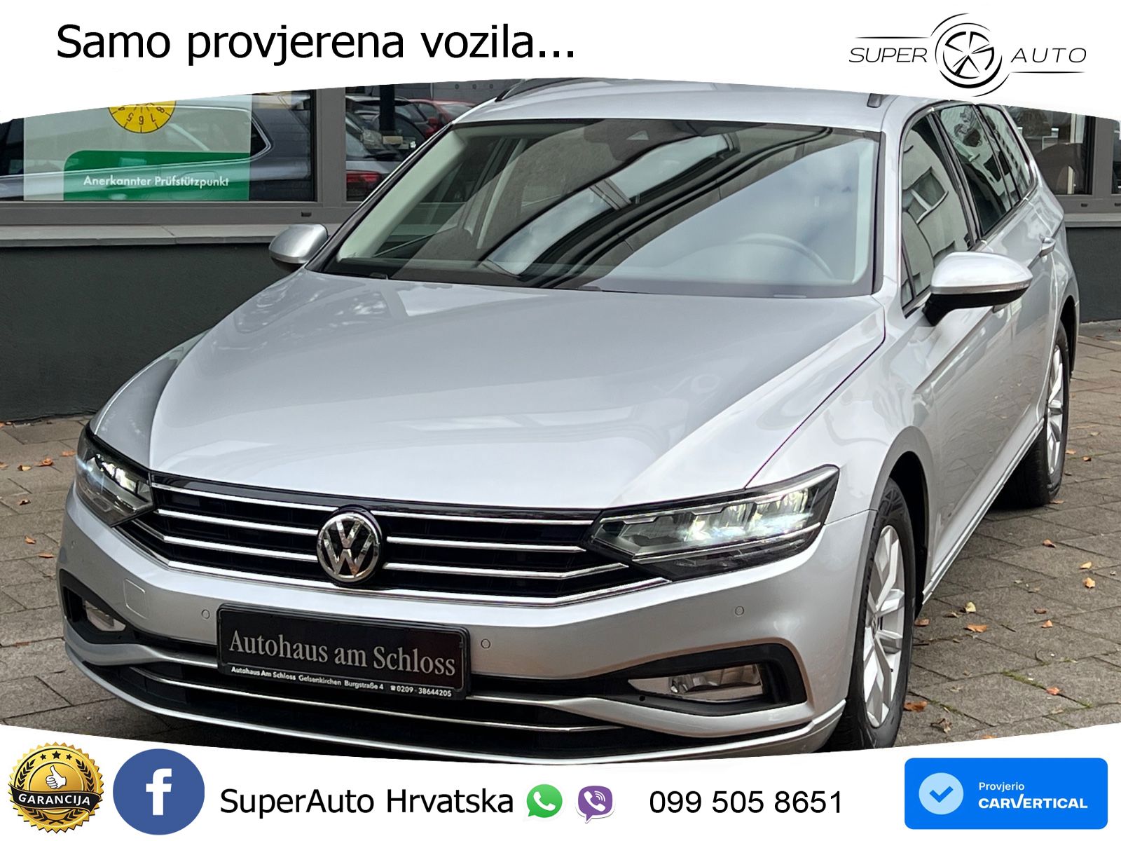 Volkswagen Passat Variant 1.5 TSI (150 KS) DSG ACT Business LED+GR SJED+ACC