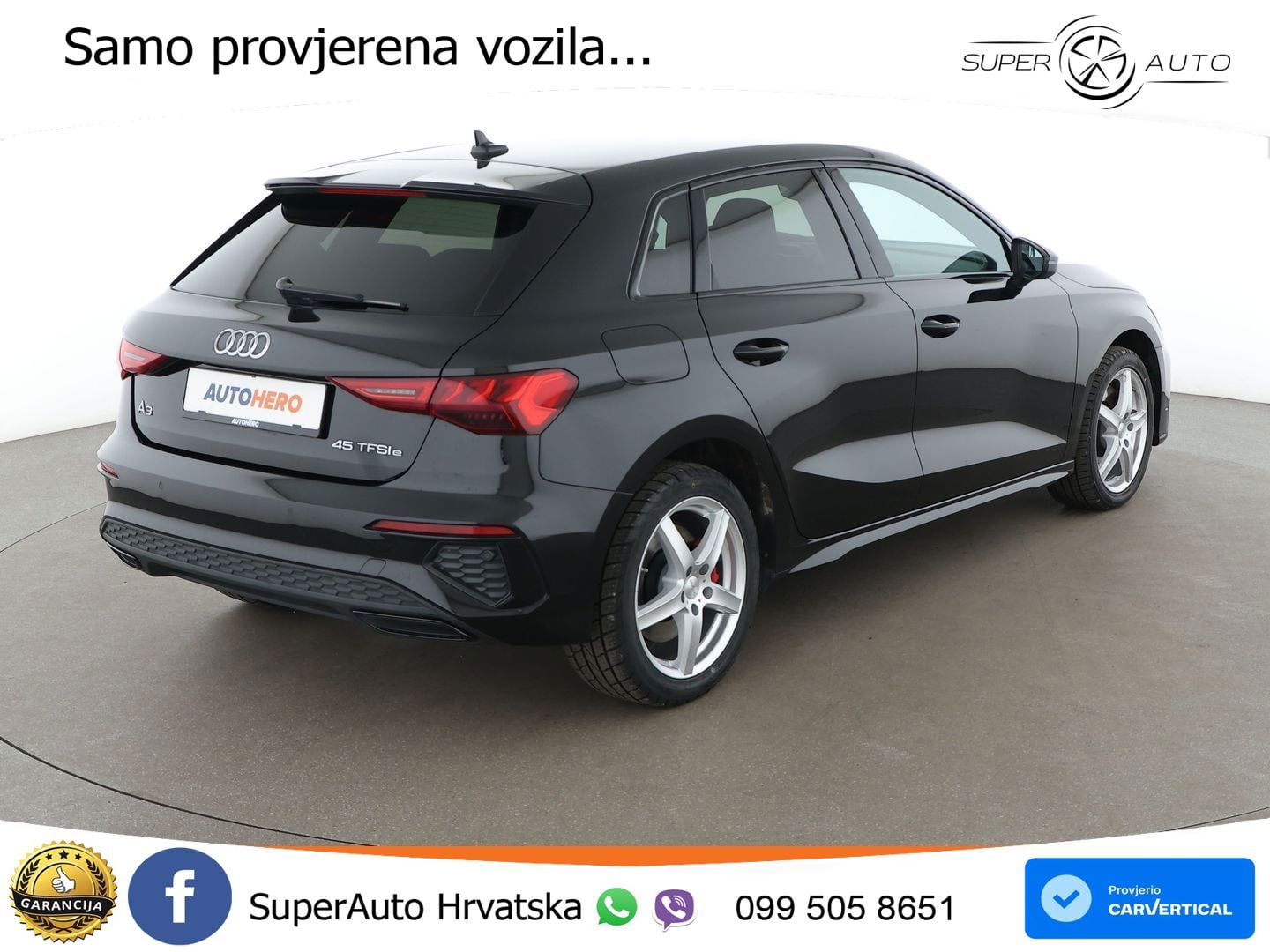 Audi A3 45 TFSIe (245 KS) S tronic S line