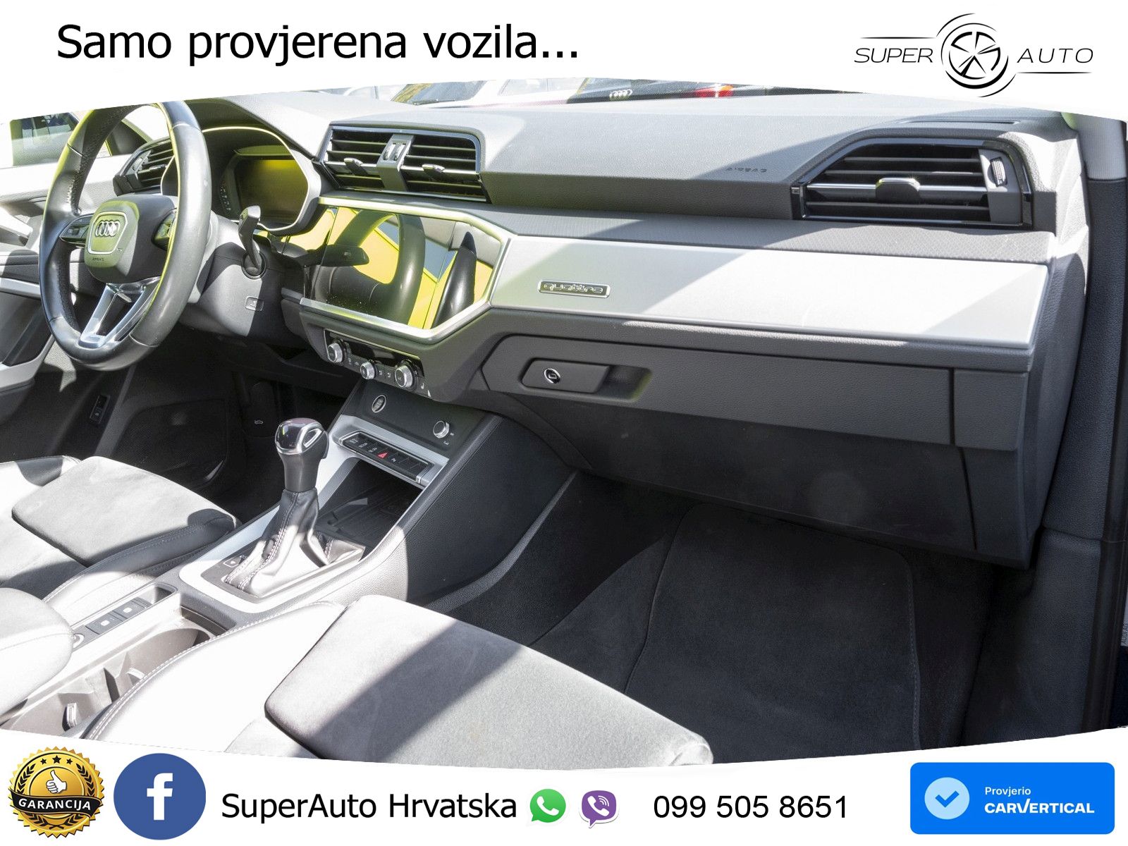 Audi Q3 Sportback 40 TDI (200 KS) quattro S tronic S line LED+GR SJED+ACC