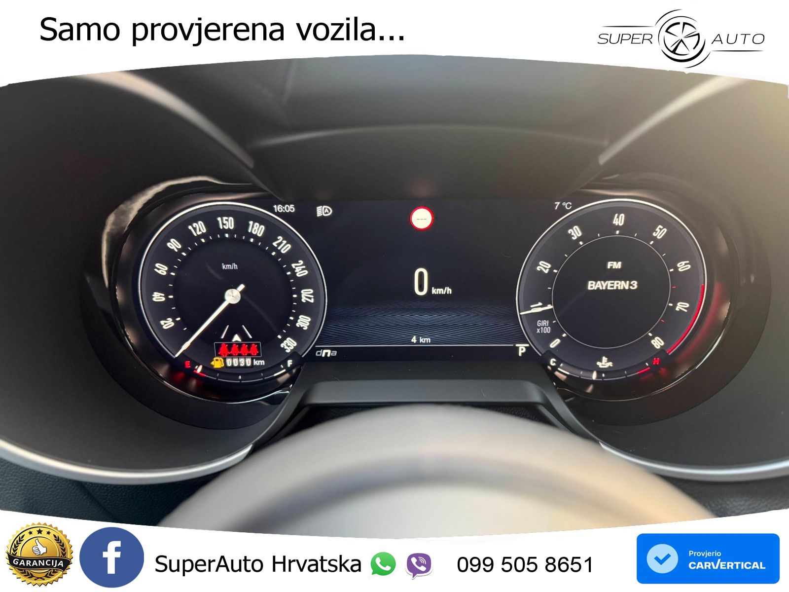 Alfa Romeo Stelvio Quadrifoglio 2.9 V6 Bi-Turbo (520 KS) Q4 Automatic LED+GR SJED+ACC