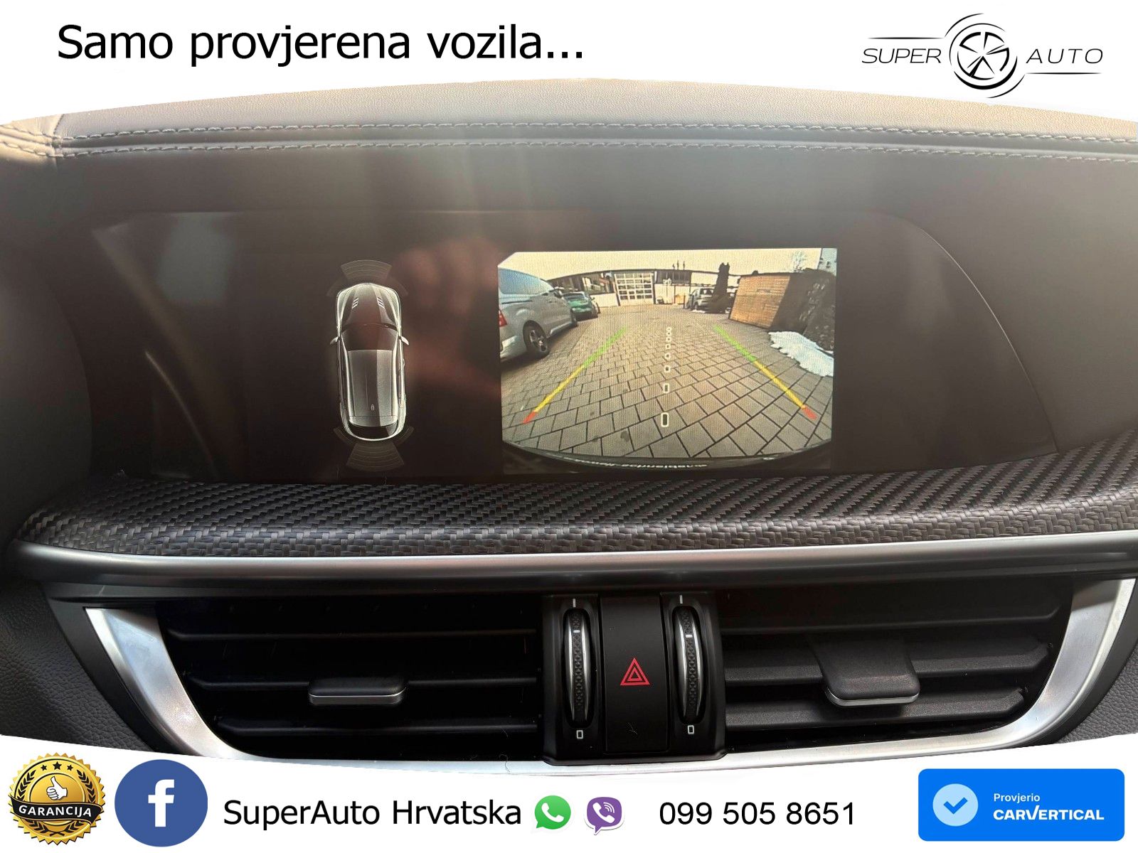 Alfa Romeo Stelvio Quadrifoglio 2.9 V6 Bi-Turbo (520 KS) Q4 Automatic LED+GR SJED+ACC
