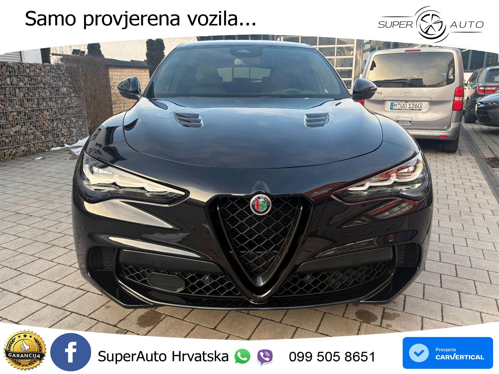 Alfa Romeo Stelvio Quadrifoglio 2.9 V6 Bi-Turbo (520 KS) Q4 Automatic LED+GR SJED+ACC
