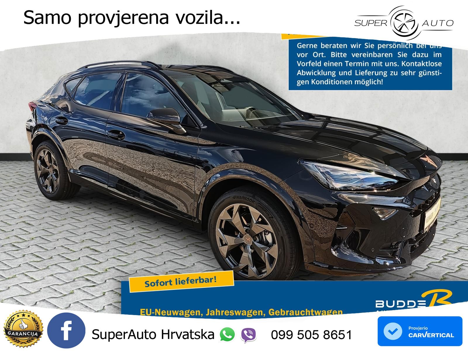 Cupra Formentor 1.5 TSI (204 KS) e-Hybrid DSG LED+GR SJED+ACC