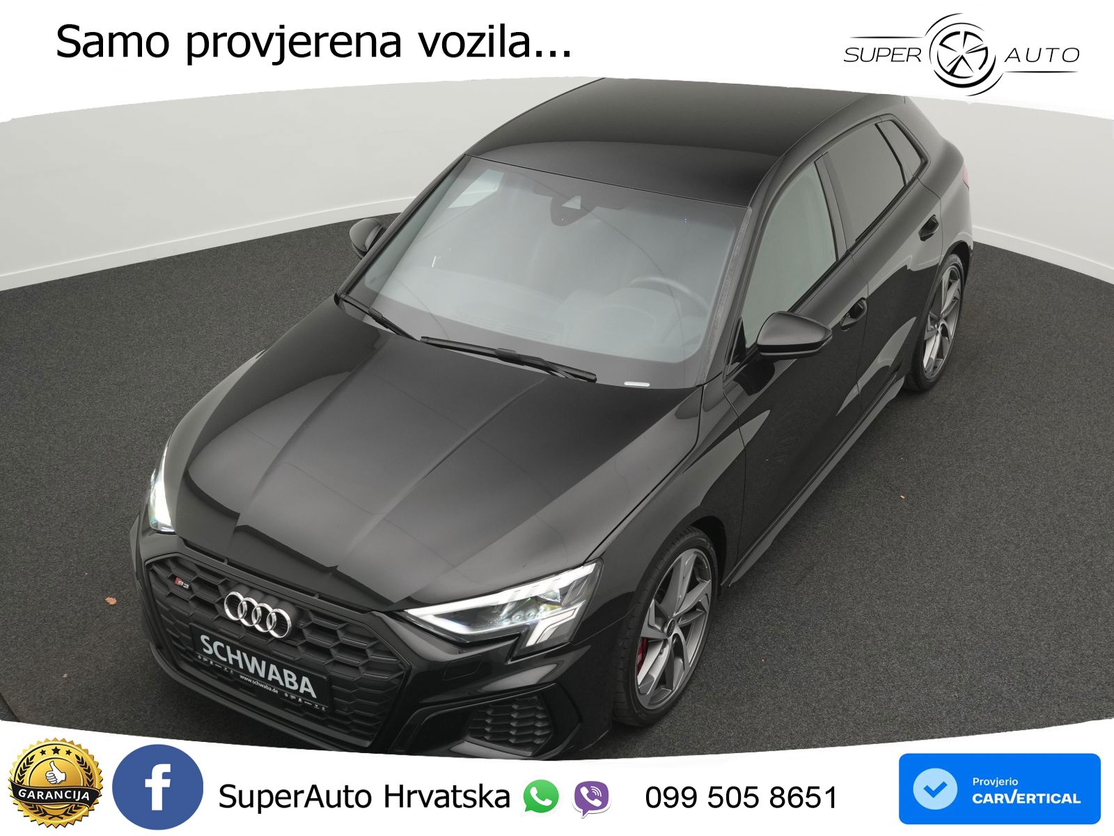 Audi S3 2.0 TFSI (310 KS) quattro S tronic LED+GR SJED+ACC