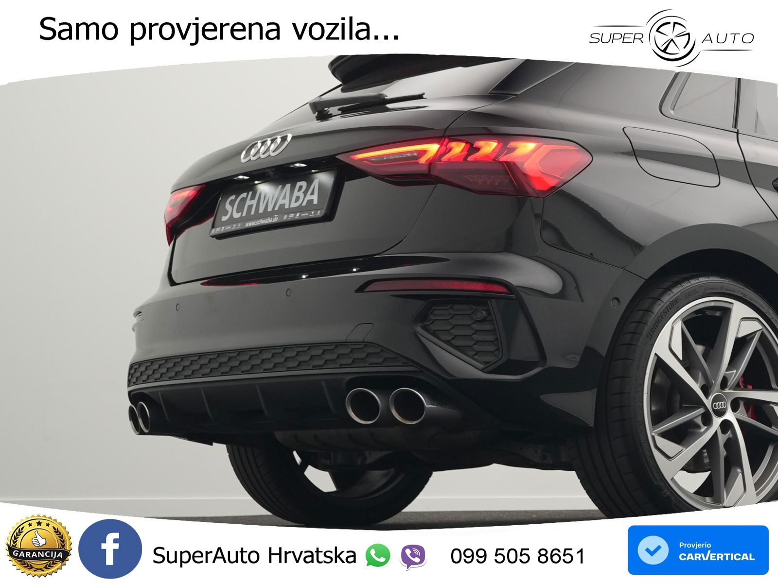 Audi S3 2.0 TFSI (310 KS) quattro S tronic LED+GR SJED+ACC