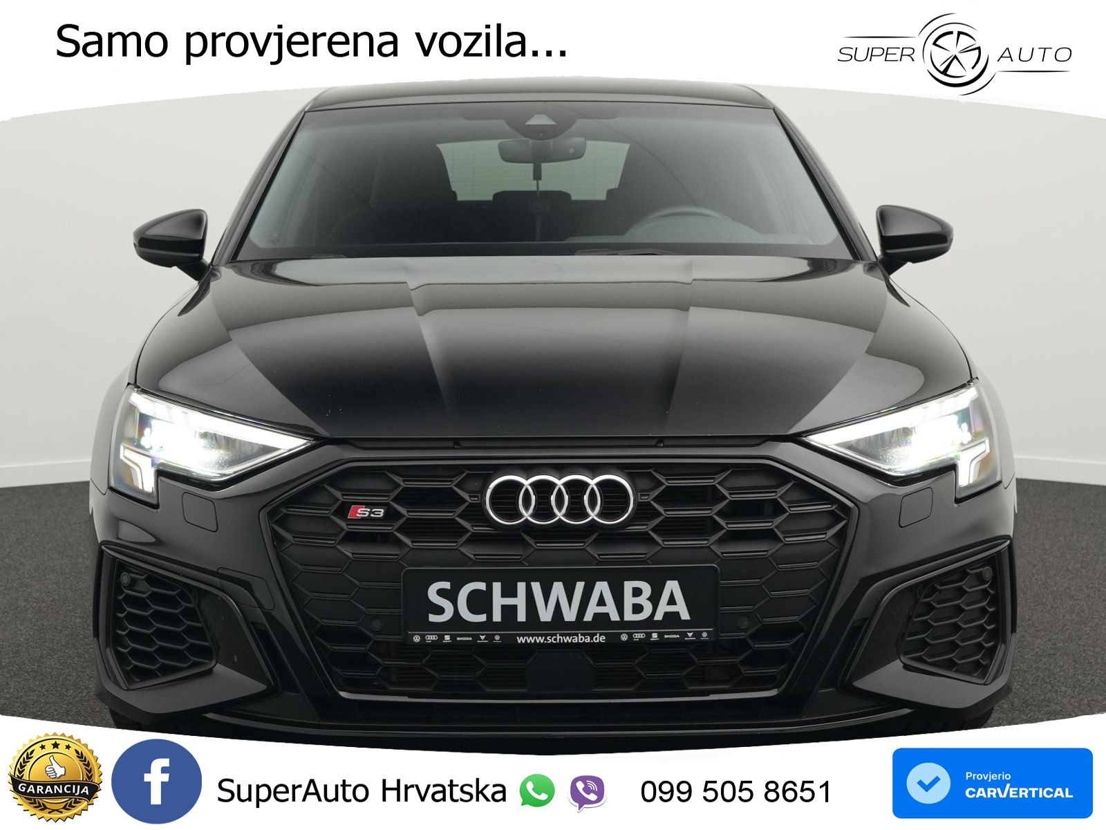 Audi S3 2.0 TFSI (310 KS) quattro S tronic LED+GR SJED+ACC