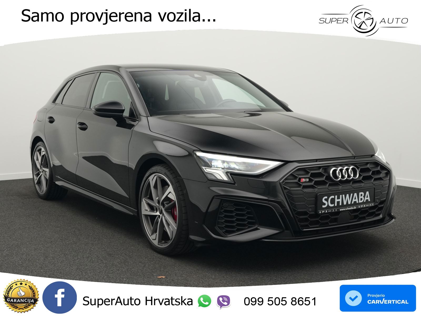 Audi S3 2.0 TFSI (310 KS) quattro S tronic LED+GR SJED+ACC