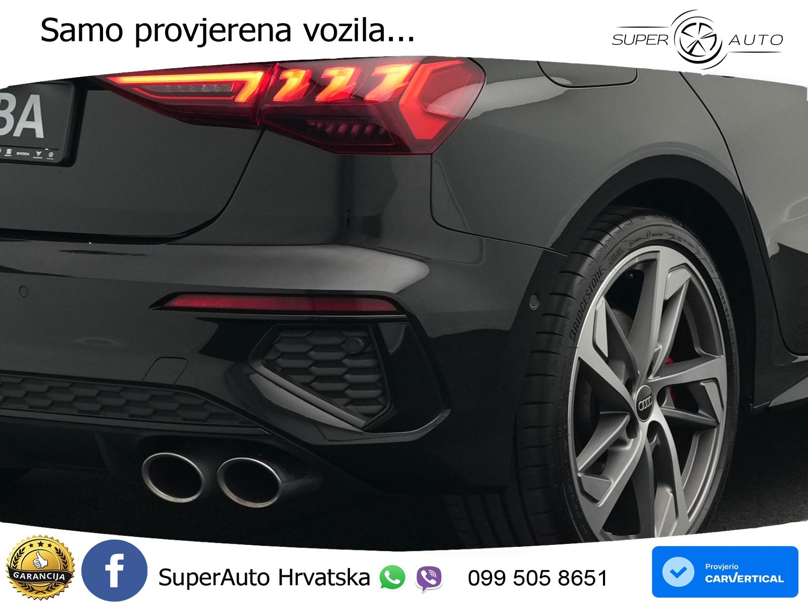 Audi S3 2.0 TFSI (310 KS) quattro S tronic LED+GR SJED+ACC
