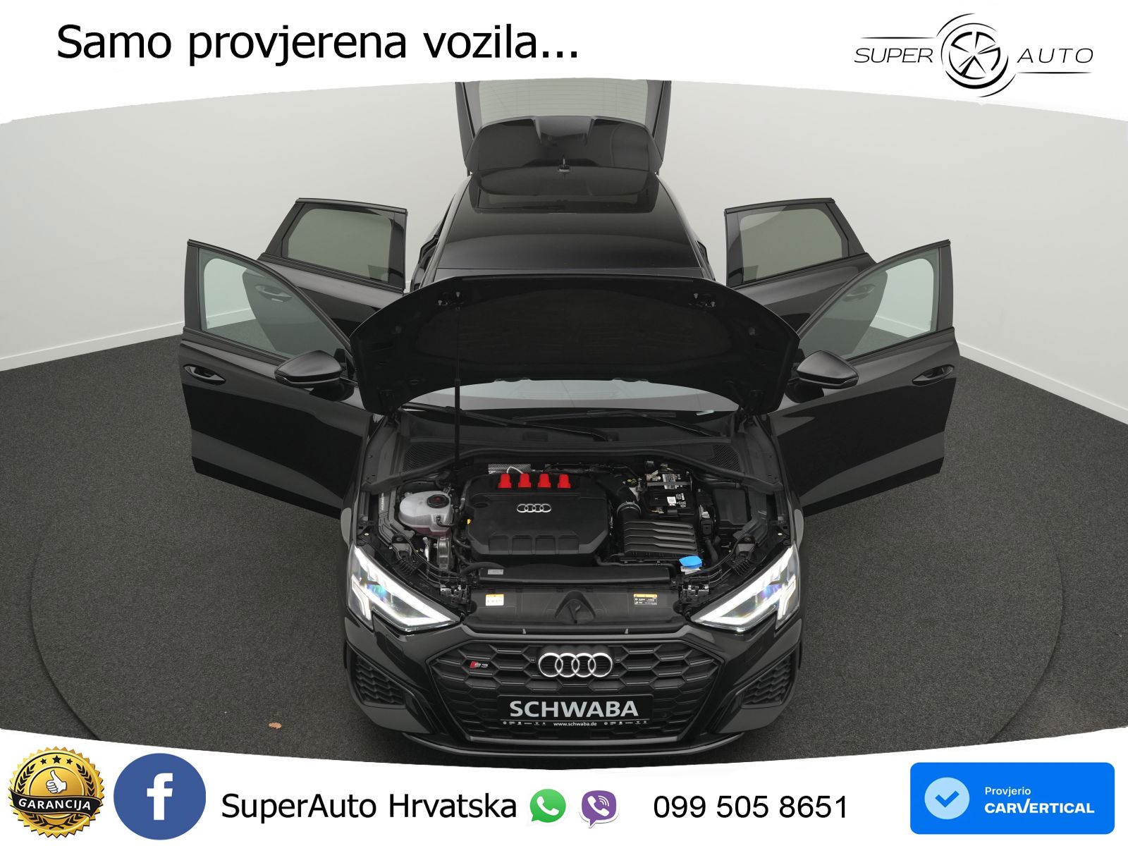 Audi S3 2.0 TFSI (310 KS) quattro S tronic LED+GR SJED+ACC