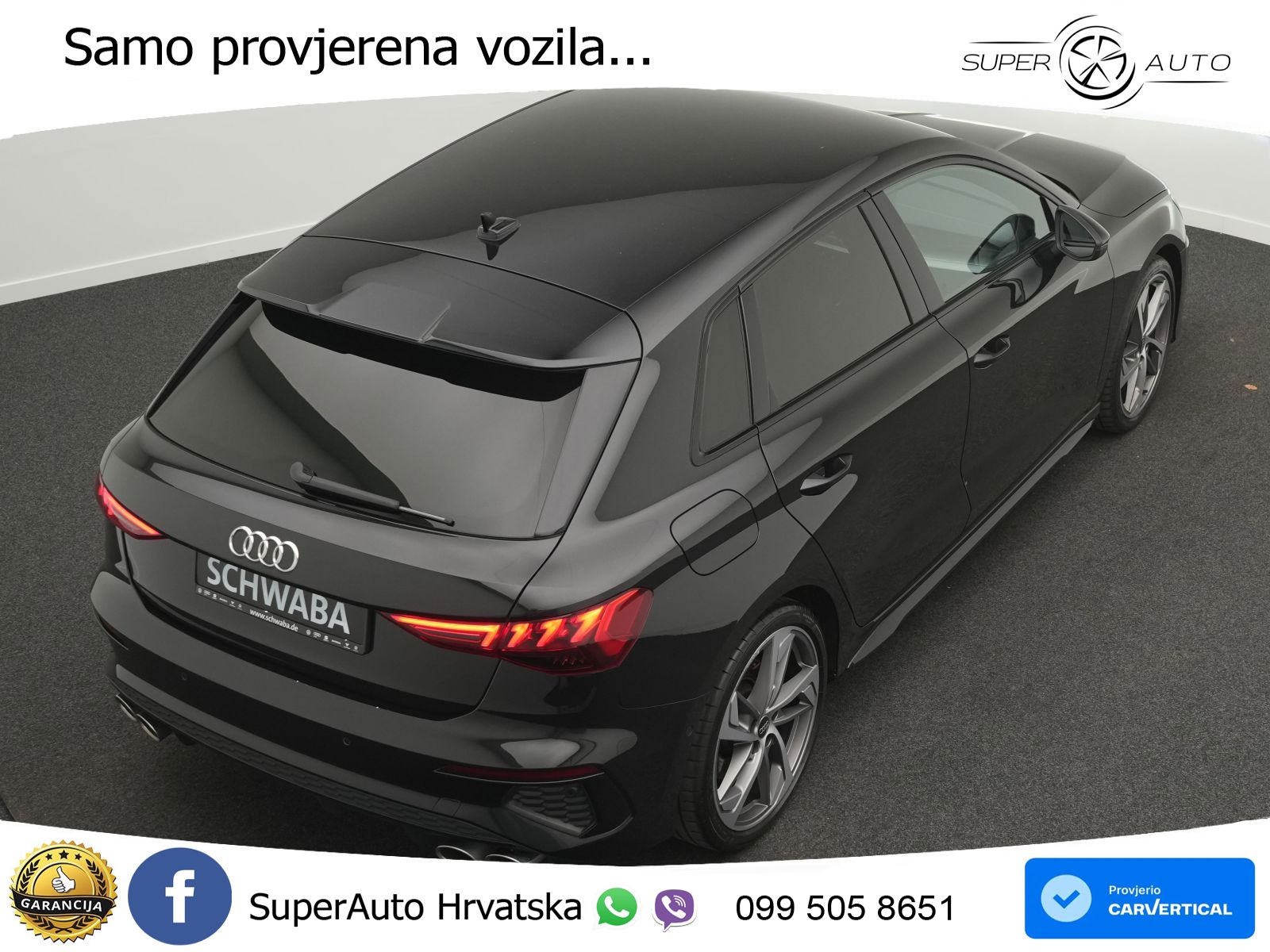 Audi S3 2.0 TFSI (310 KS) quattro S tronic LED+GR SJED+ACC