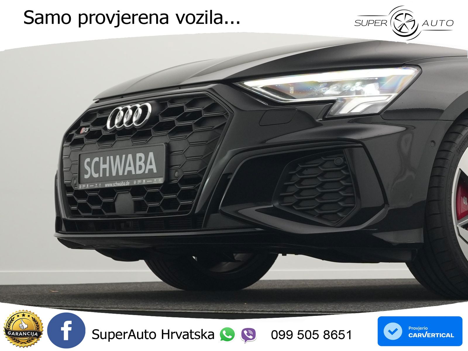Audi S3 2.0 TFSI (310 KS) quattro S tronic LED+GR SJED+ACC