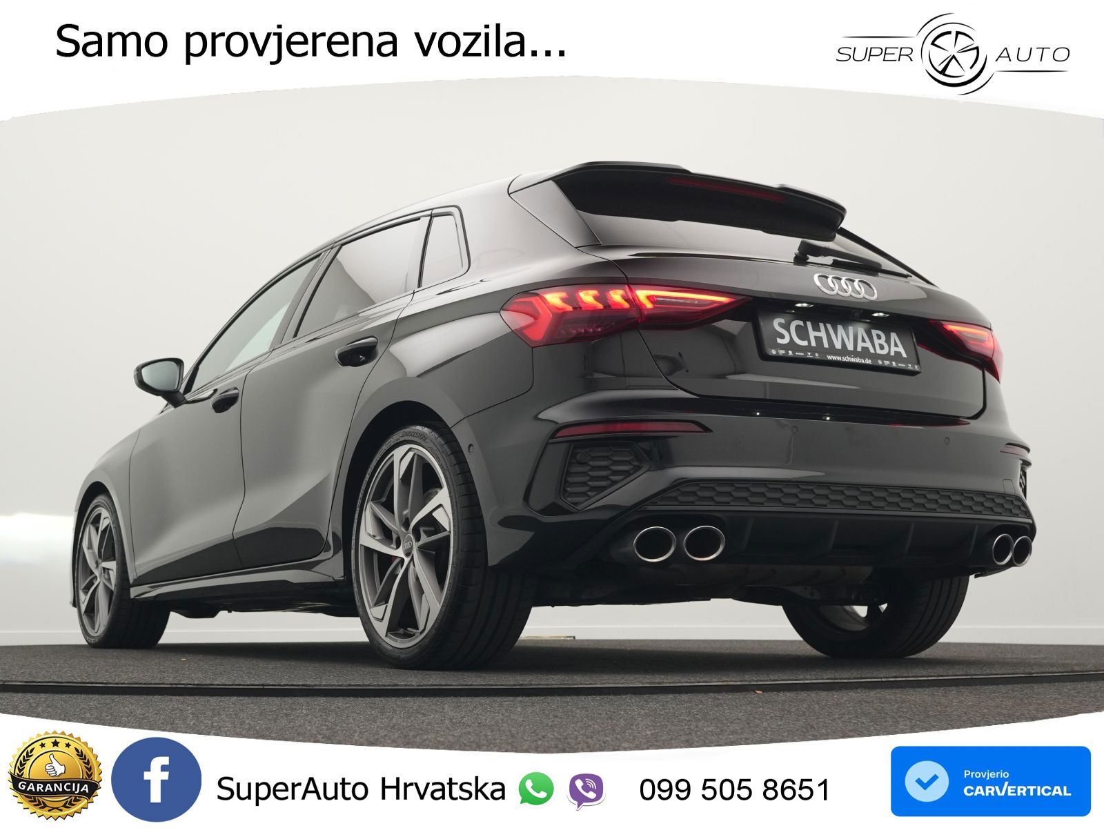 Audi S3 2.0 TFSI (310 KS) quattro S tronic LED+GR SJED+ACC