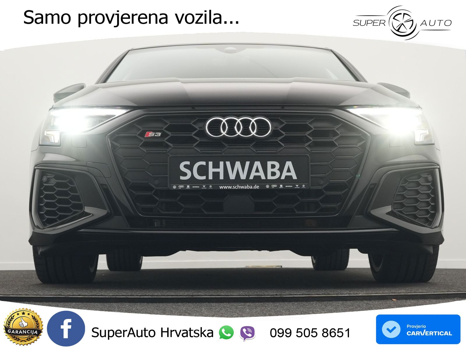 Audi S3 2.0 TFSI (310 KS) quattro S tronic LED+GR SJED+ACC