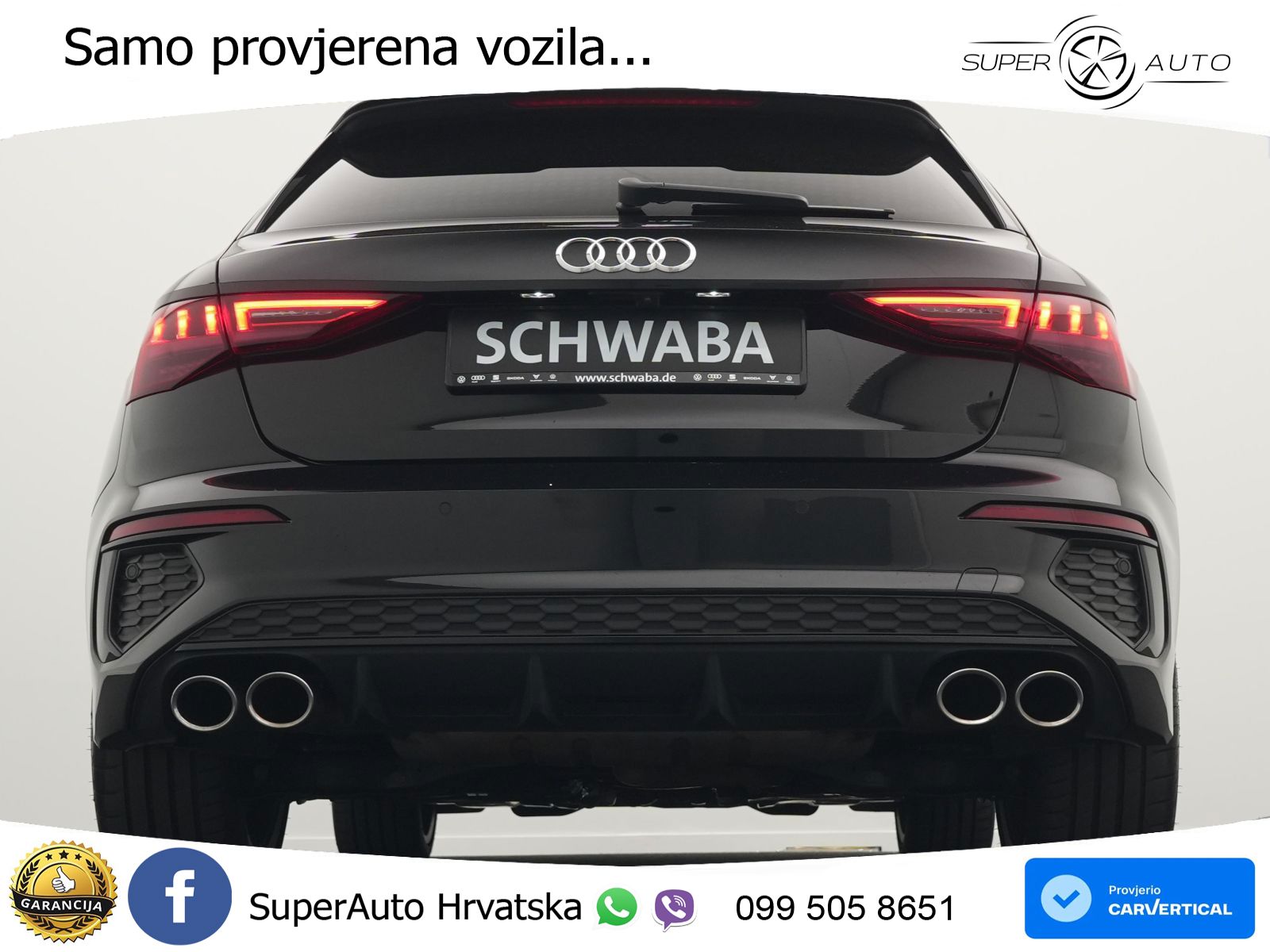 Audi S3 2.0 TFSI (310 KS) quattro S tronic LED+GR SJED+ACC
