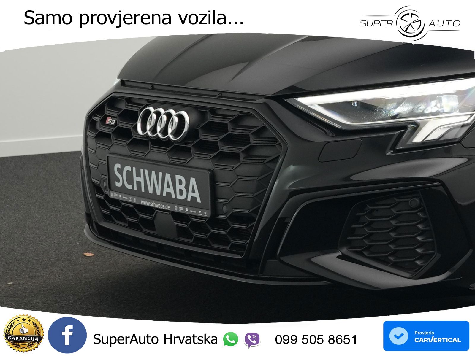 Audi S3 2.0 TFSI (310 KS) quattro S tronic LED+GR SJED+ACC