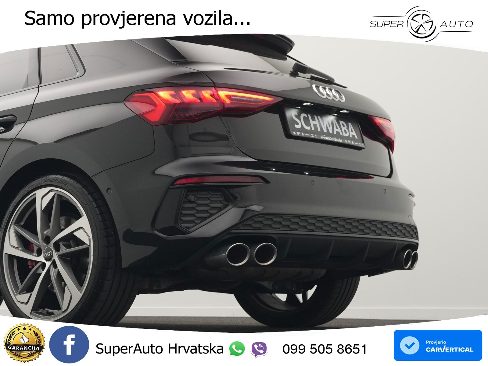 Audi S3 2.0 TFSI (310 KS) quattro S tronic LED+GR SJED+ACC