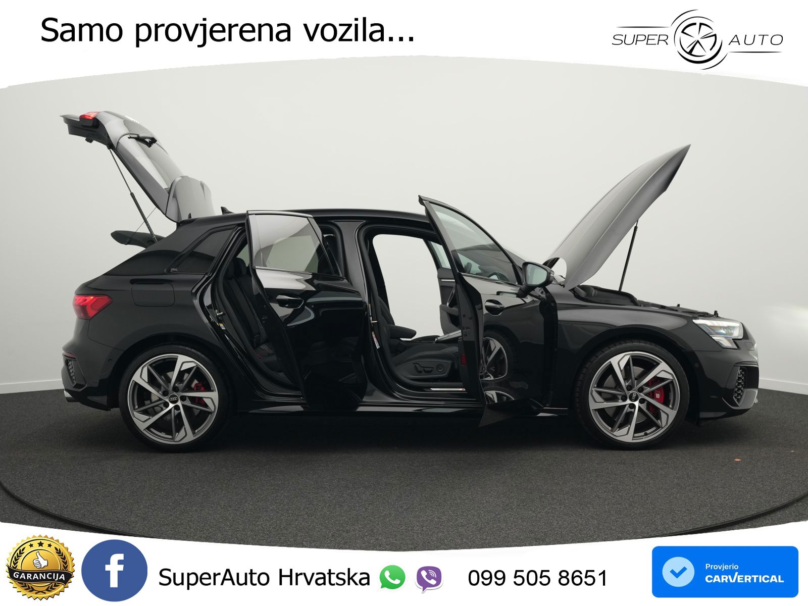 Audi S3 2.0 TFSI (310 KS) quattro S tronic LED+GR SJED+ACC