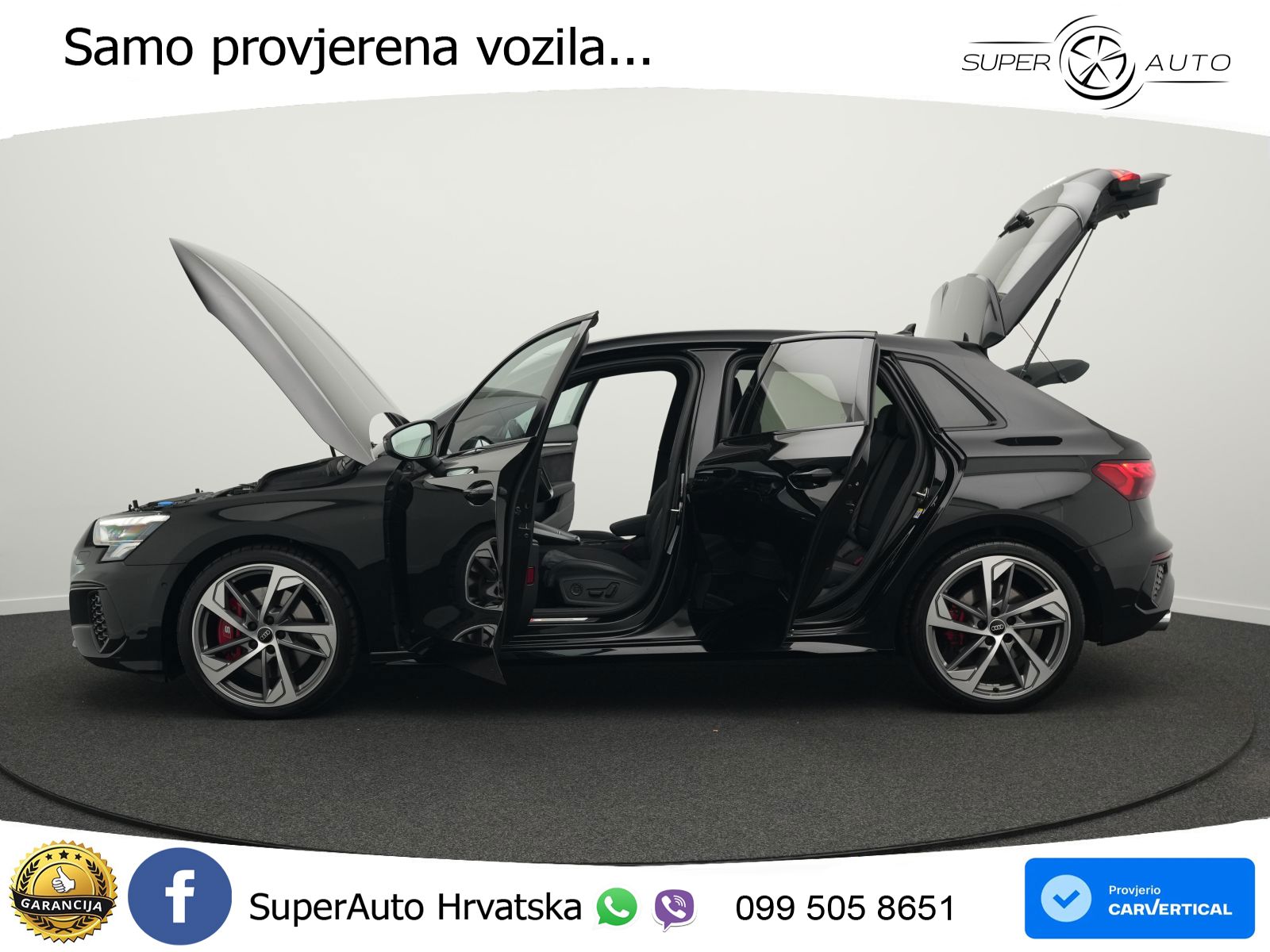 Audi S3 2.0 TFSI (310 KS) quattro S tronic LED+GR SJED+ACC