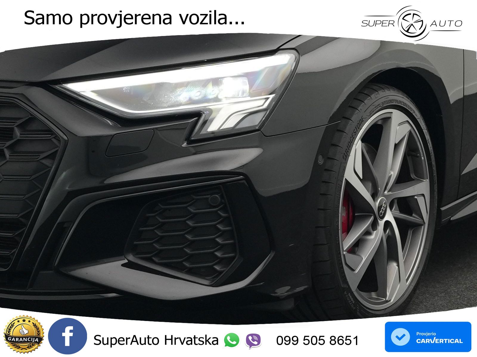 Audi S3 2.0 TFSI (310 KS) quattro S tronic LED+GR SJED+ACC