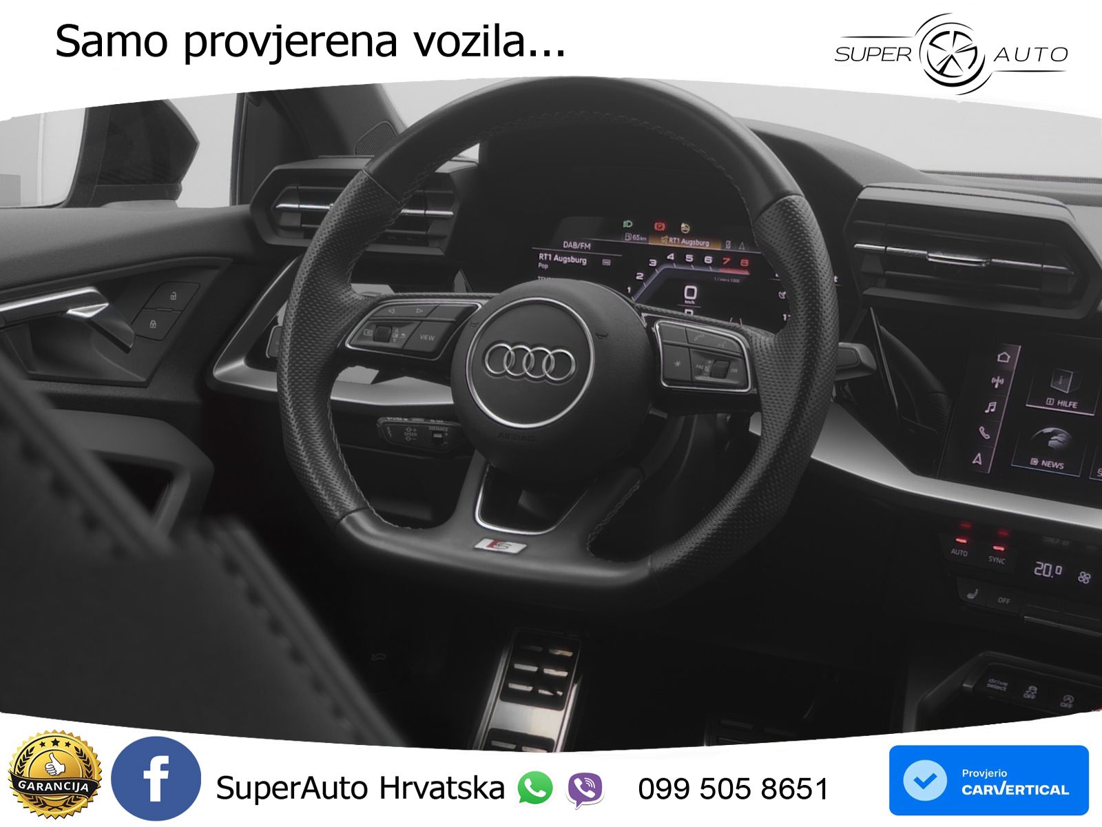 Audi S3 2.0 TFSI (310 KS) quattro S tronic LED+GR SJED+ACC