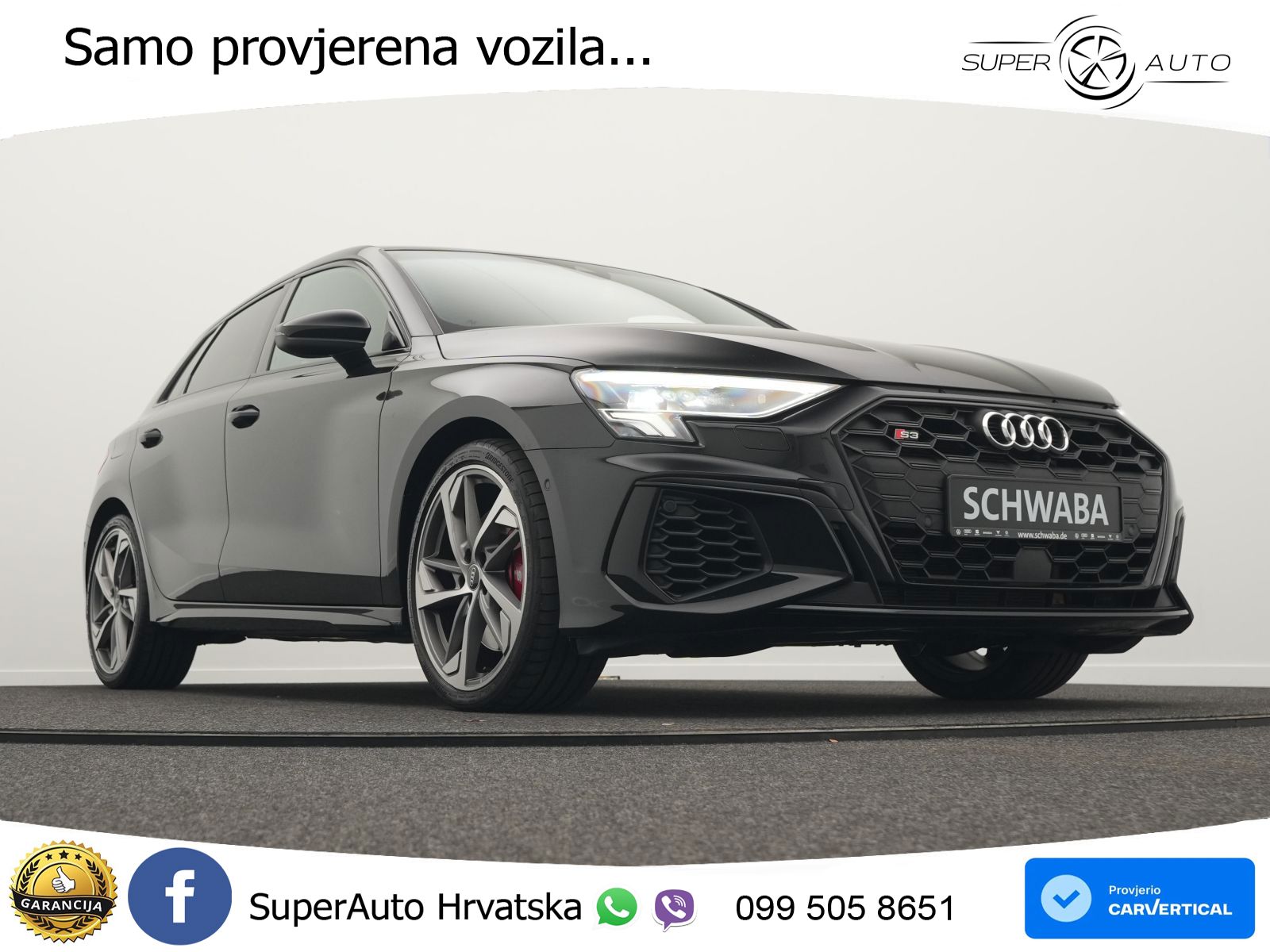Audi S3 2.0 TFSI (310 KS) quattro S tronic LED+GR SJED+ACC