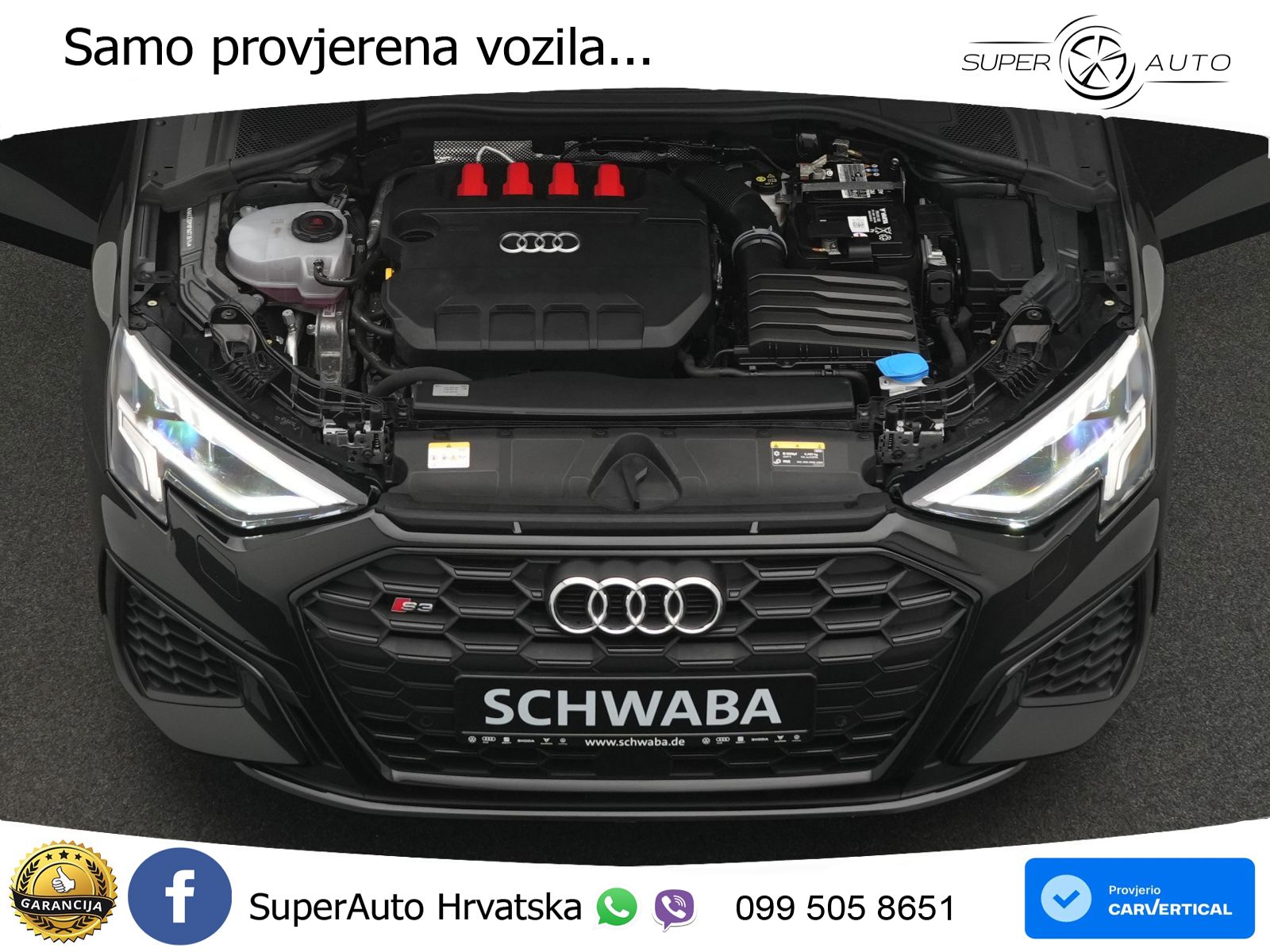 Audi S3 2.0 TFSI (310 KS) quattro S tronic LED+GR SJED+ACC