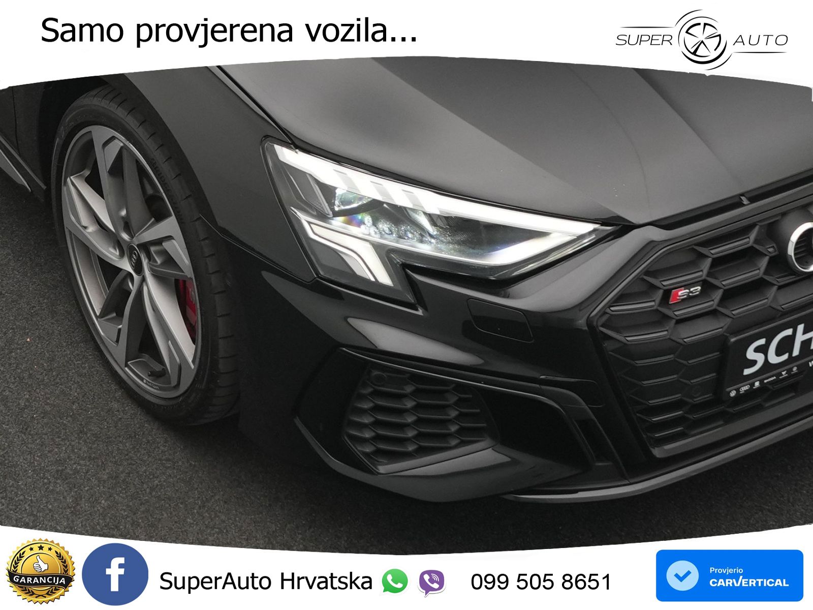 Audi S3 2.0 TFSI (310 KS) quattro S tronic LED+GR SJED+ACC