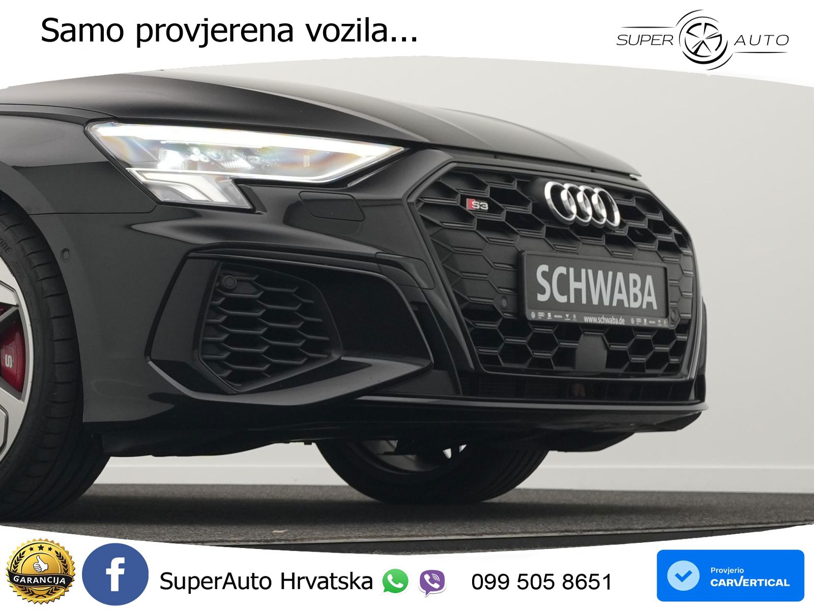 Audi S3 2.0 TFSI (310 KS) quattro S tronic LED+GR SJED+ACC