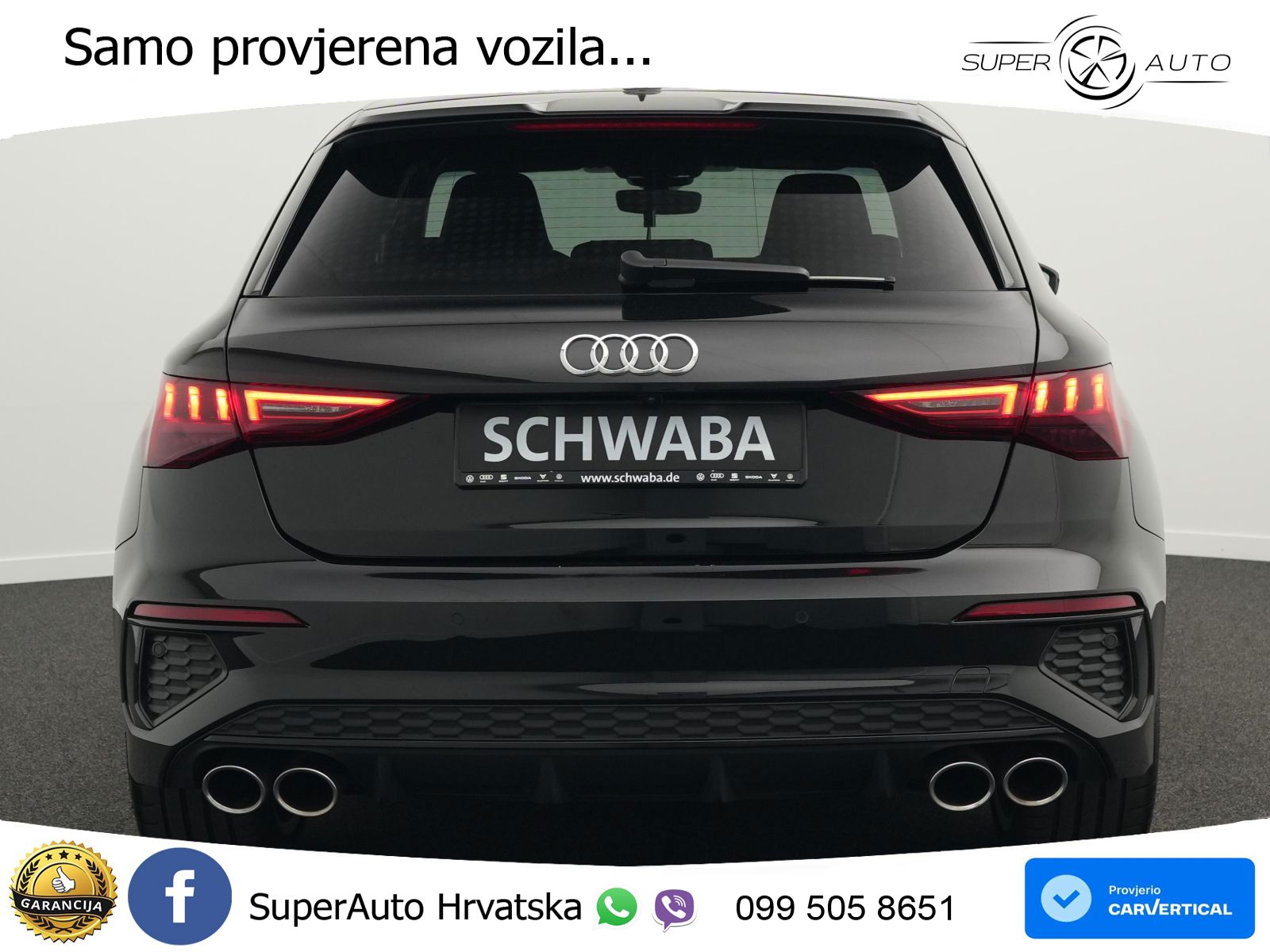 Audi S3 2.0 TFSI (310 KS) quattro S tronic LED+GR SJED+ACC