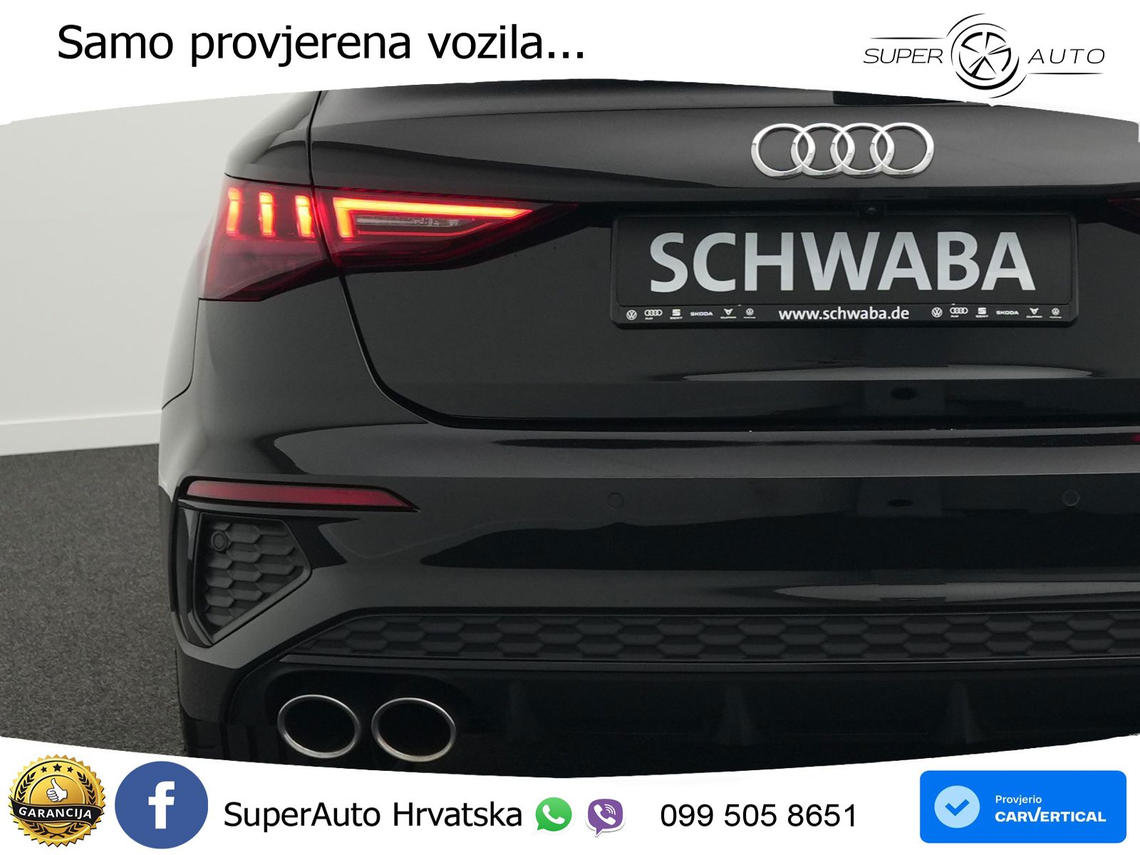 Audi S3 2.0 TFSI (310 KS) quattro S tronic LED+GR SJED+ACC